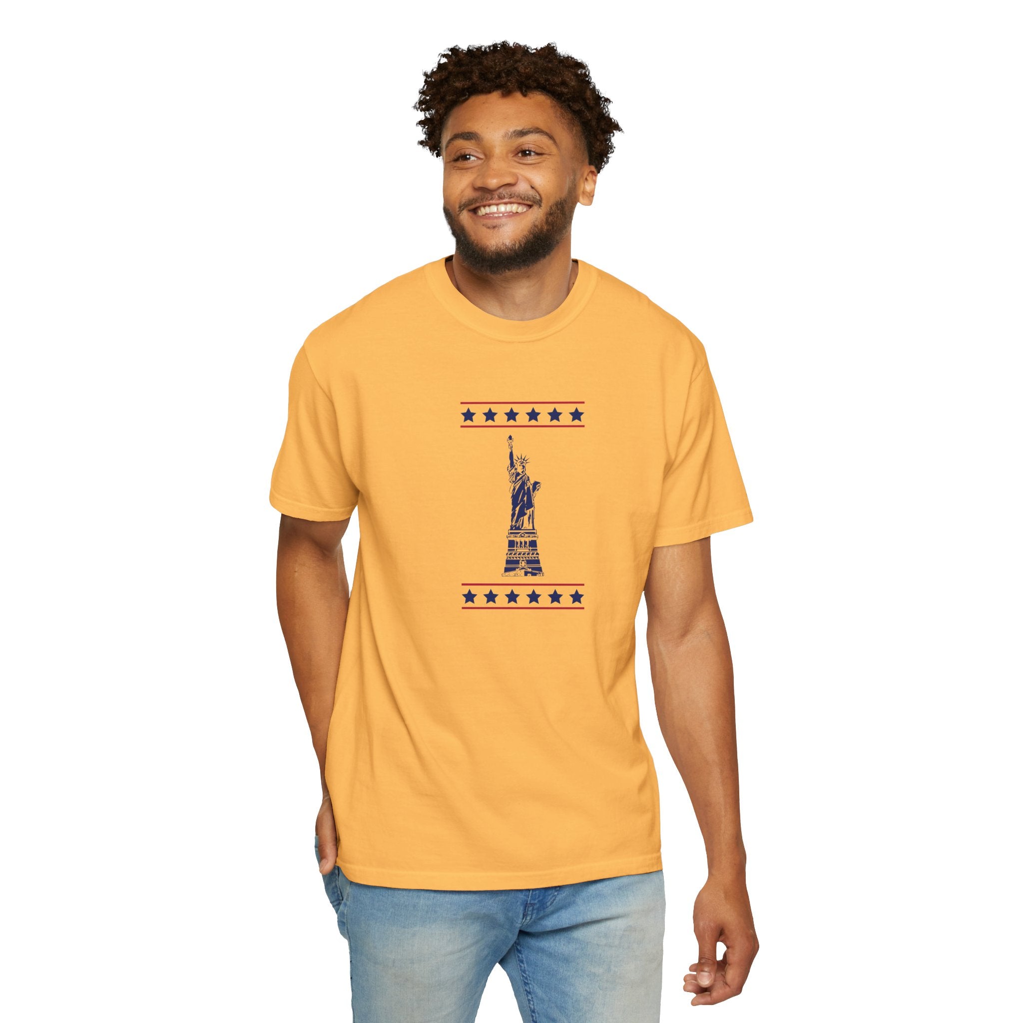 Patriotic Statue of Liberty T-shirt | Unisex | 100% Cotton | American Pride Spirit