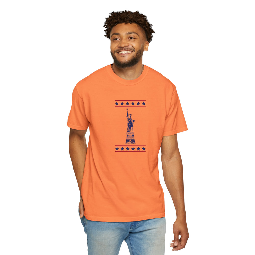 Patriotic Statue of Liberty T-shirt | Unisex | 100% Cotton | American Pride Spirit