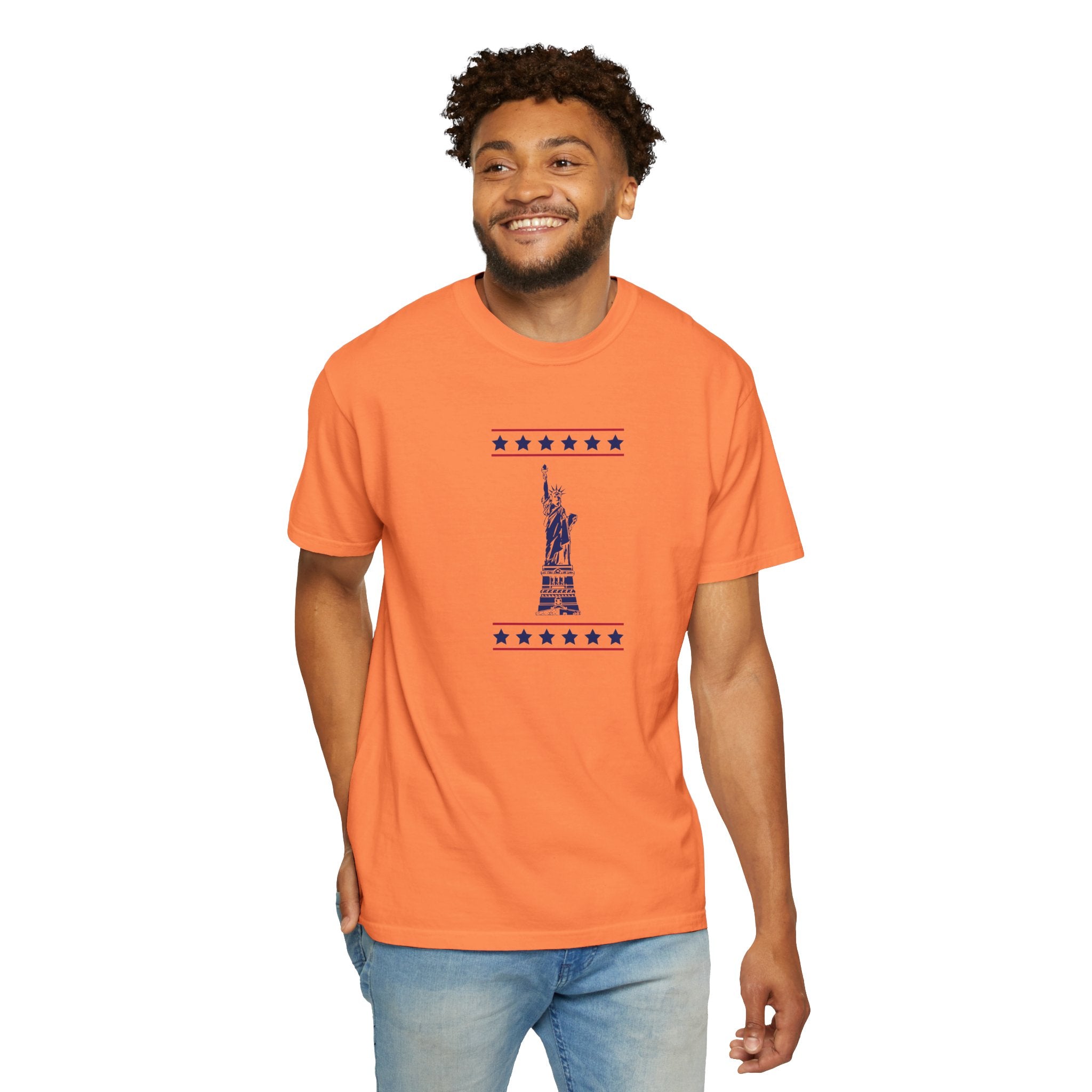 Patriotic Statue of Liberty T-shirt | Unisex | 100% Cotton | American Pride Spirit