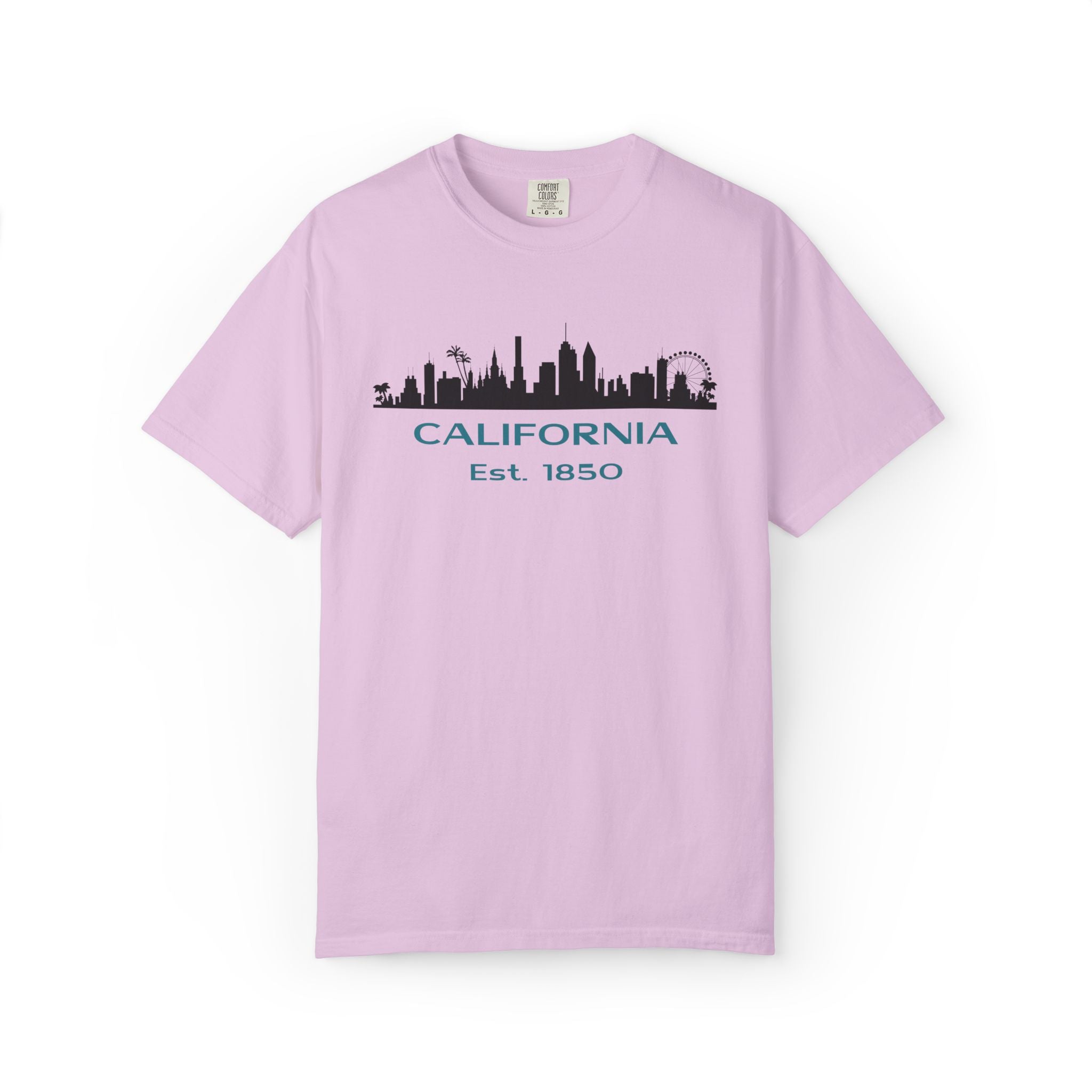 California Skyline T-shirt | Unisex | 100% Cotton | American Pride Spirit