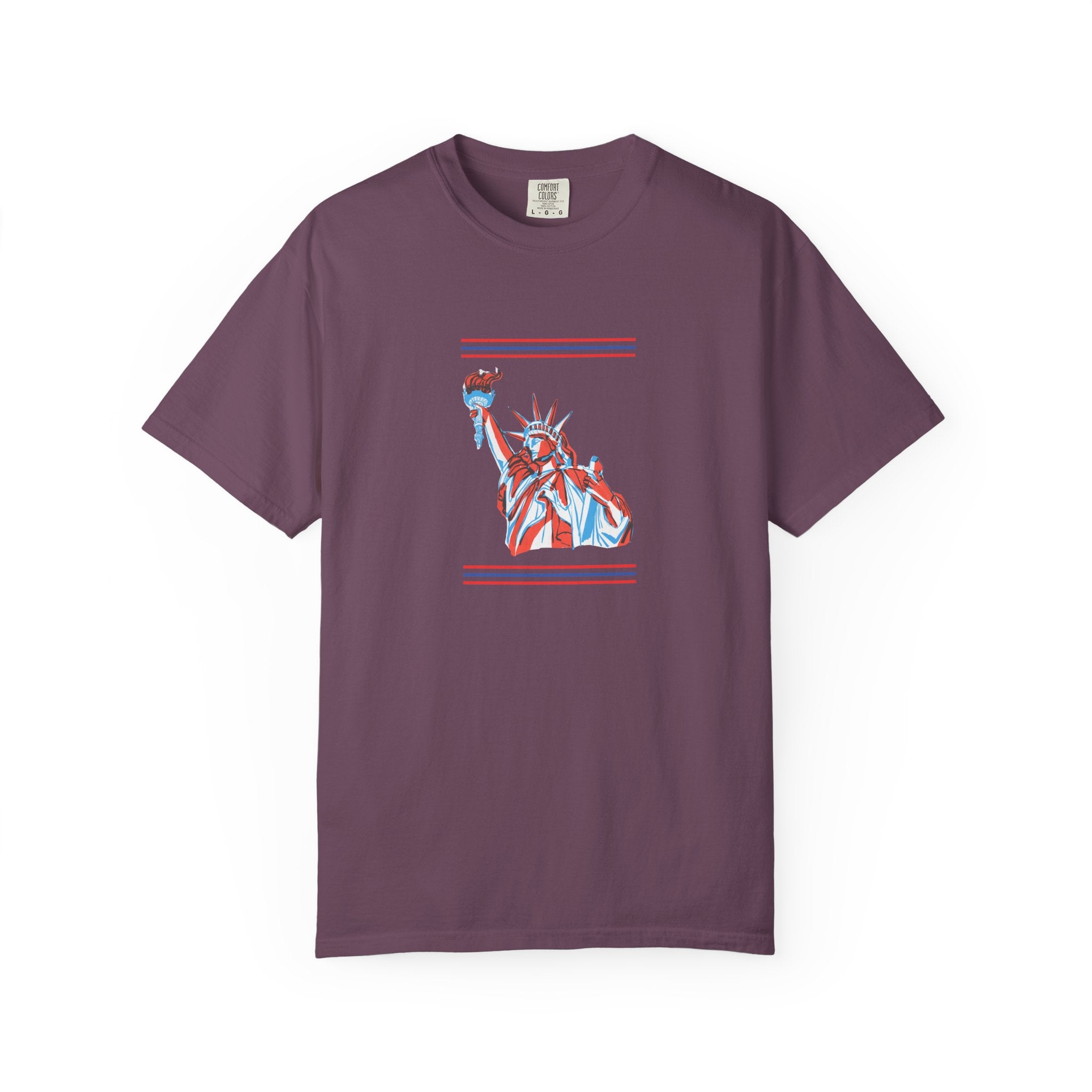 Patriotic Stars & Liberty Tee | Unisex | 100% Cotton | American Pride Spirit