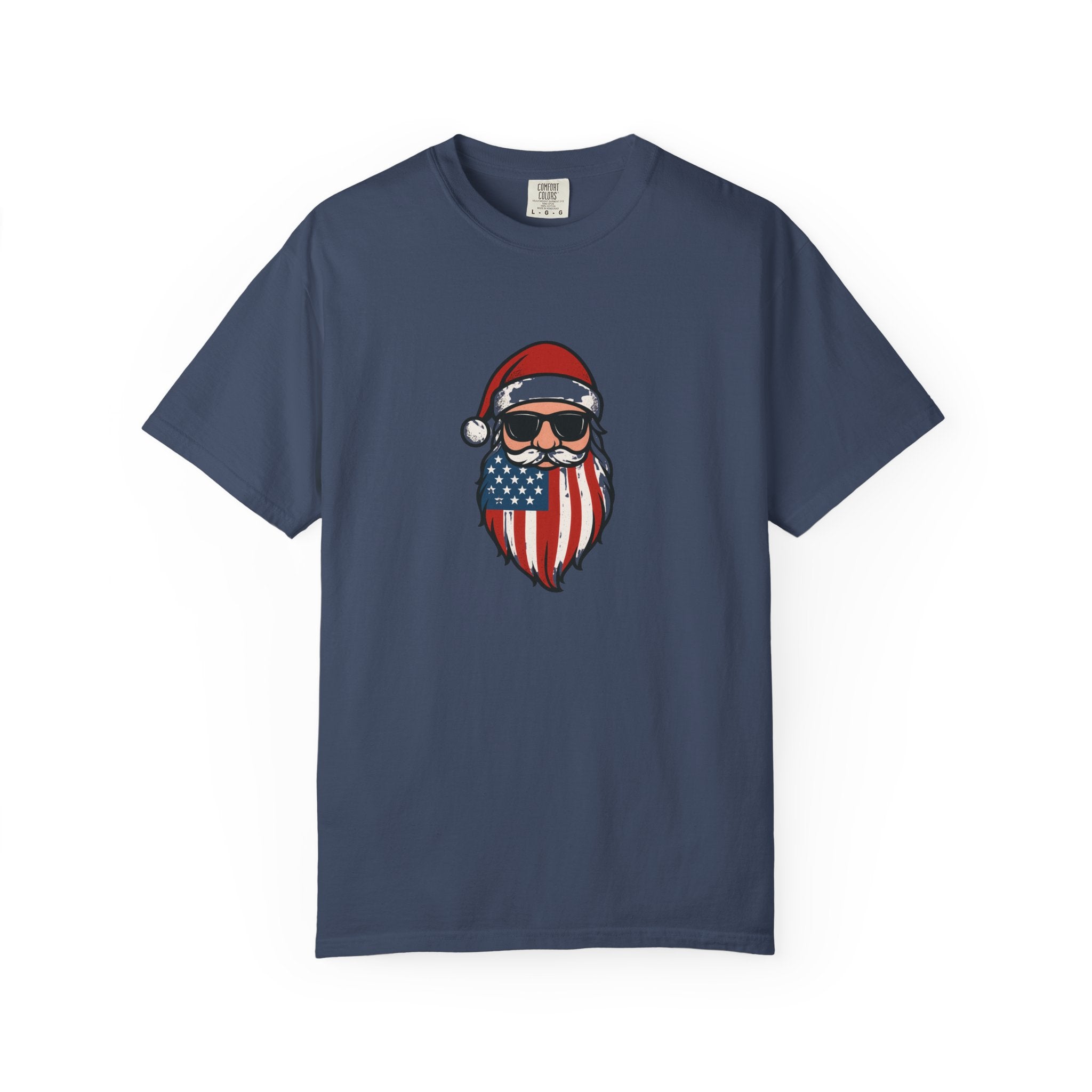 American Santa T-Shirt | Unisex | 100% Cotton | American Pride Spirit