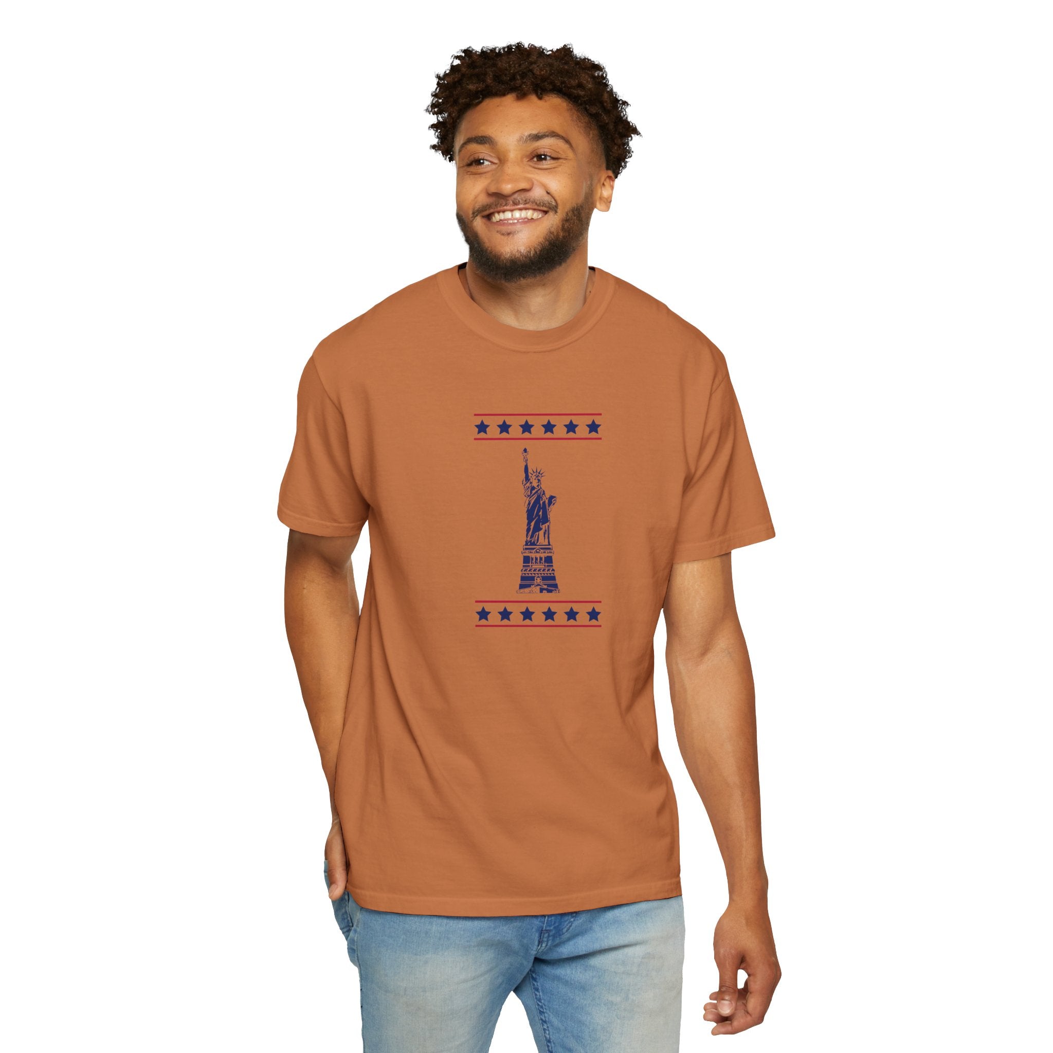 Patriotic Statue of Liberty T-shirt | Unisex | 100% Cotton | American Pride Spirit
