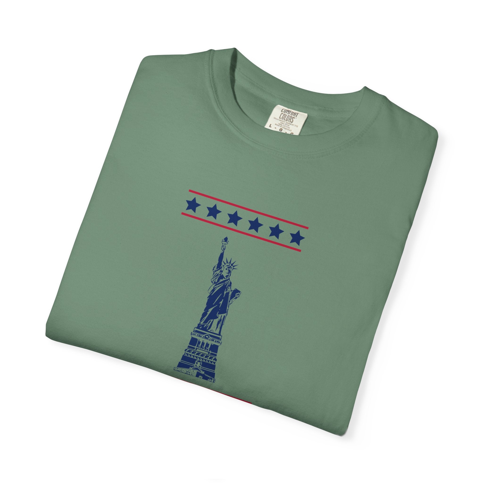 Patriotic Statue of Liberty T-shirt | Unisex | 100% Cotton | American Pride Spirit