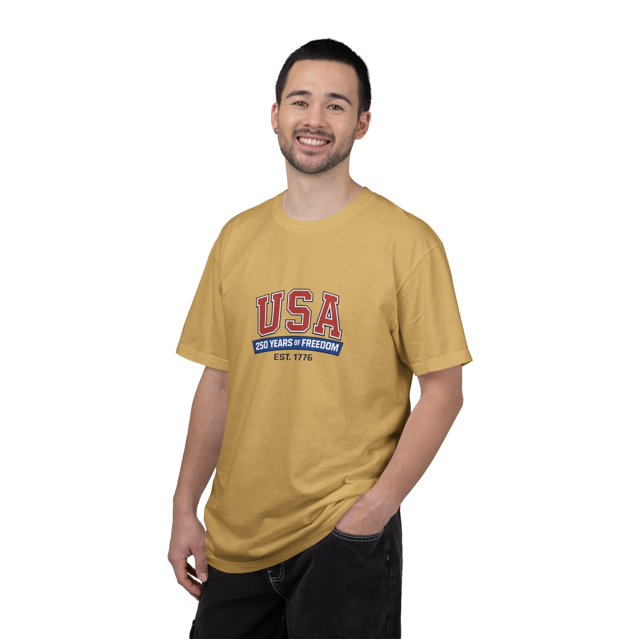 USA 250 Years of Freedom T-Shirt | Unisex | 100% Cotton | American Pride Spirit