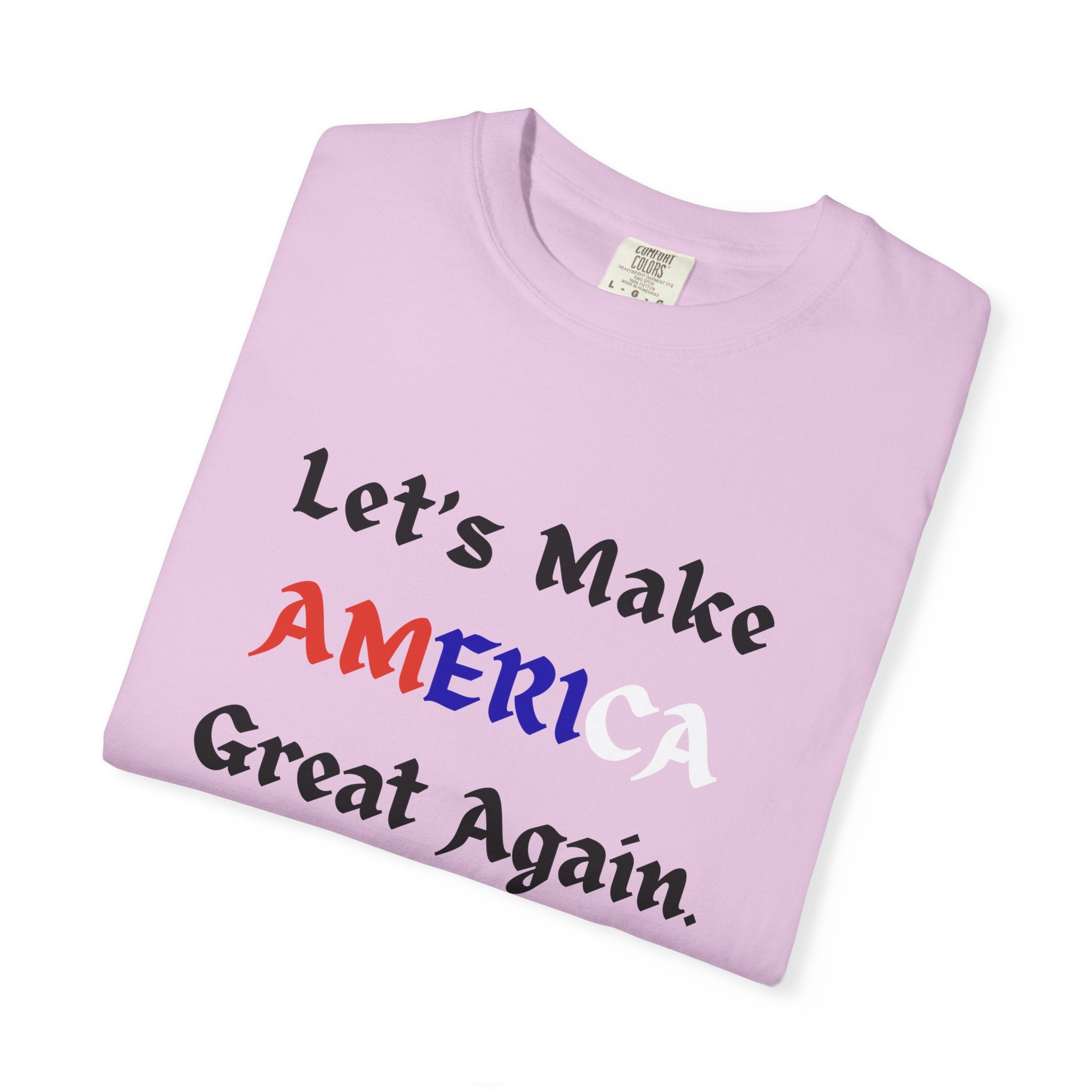 Patriotic American Flag Color T-Shirt | Unisex | 100% Cotton | American Pride Spirit