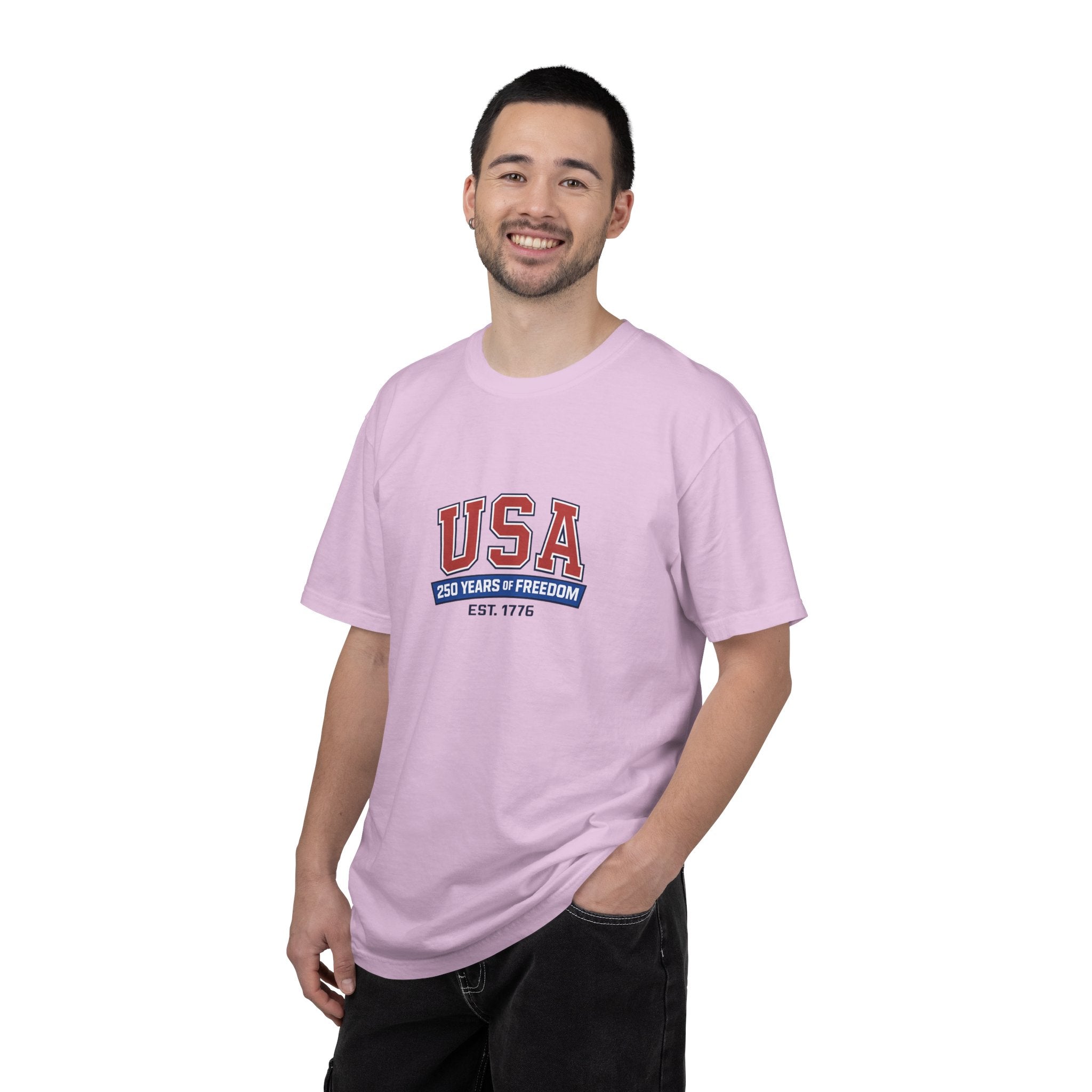 USA 250 Years of Freedom T-Shirt | Unisex | 100% Cotton | American Pride Spirit