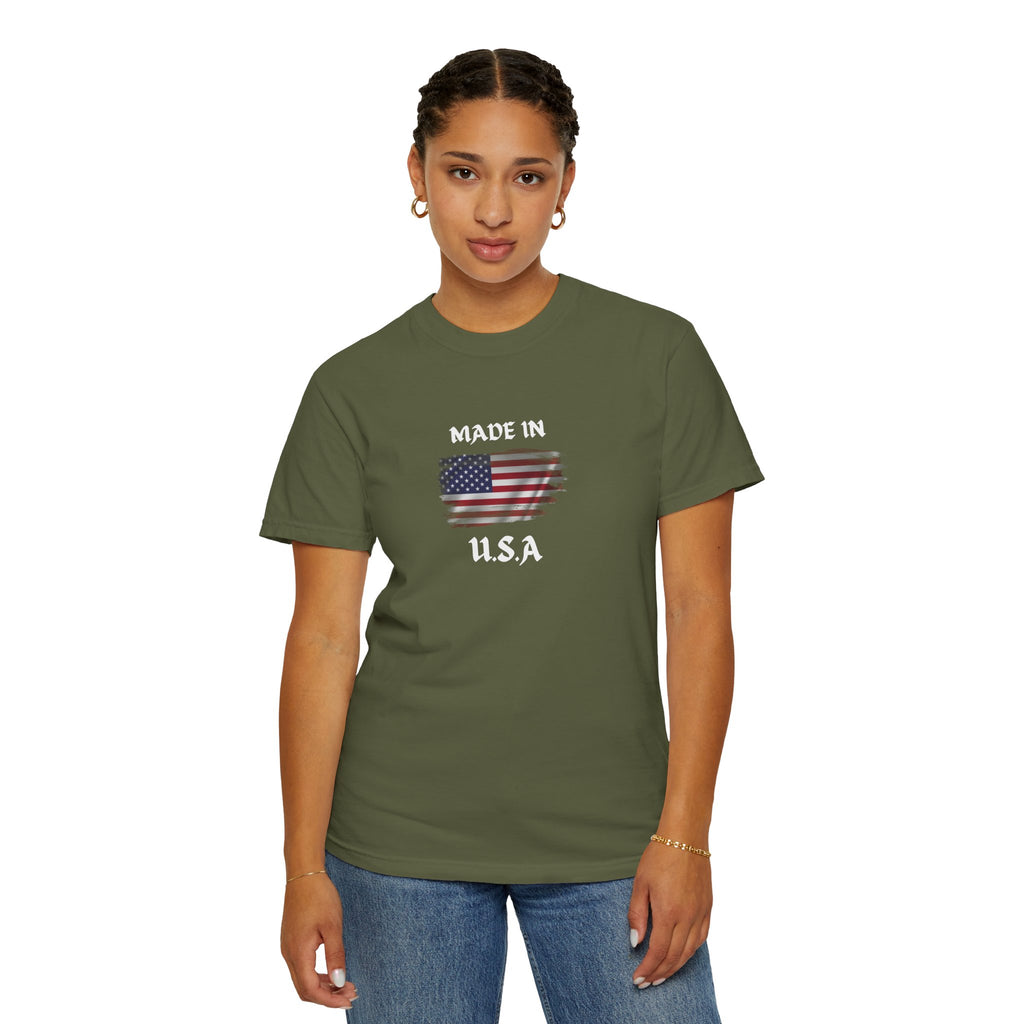 Patriotic USA Flag T-Shirt | Unisex | 100% Cotton | American Pride Spirit
