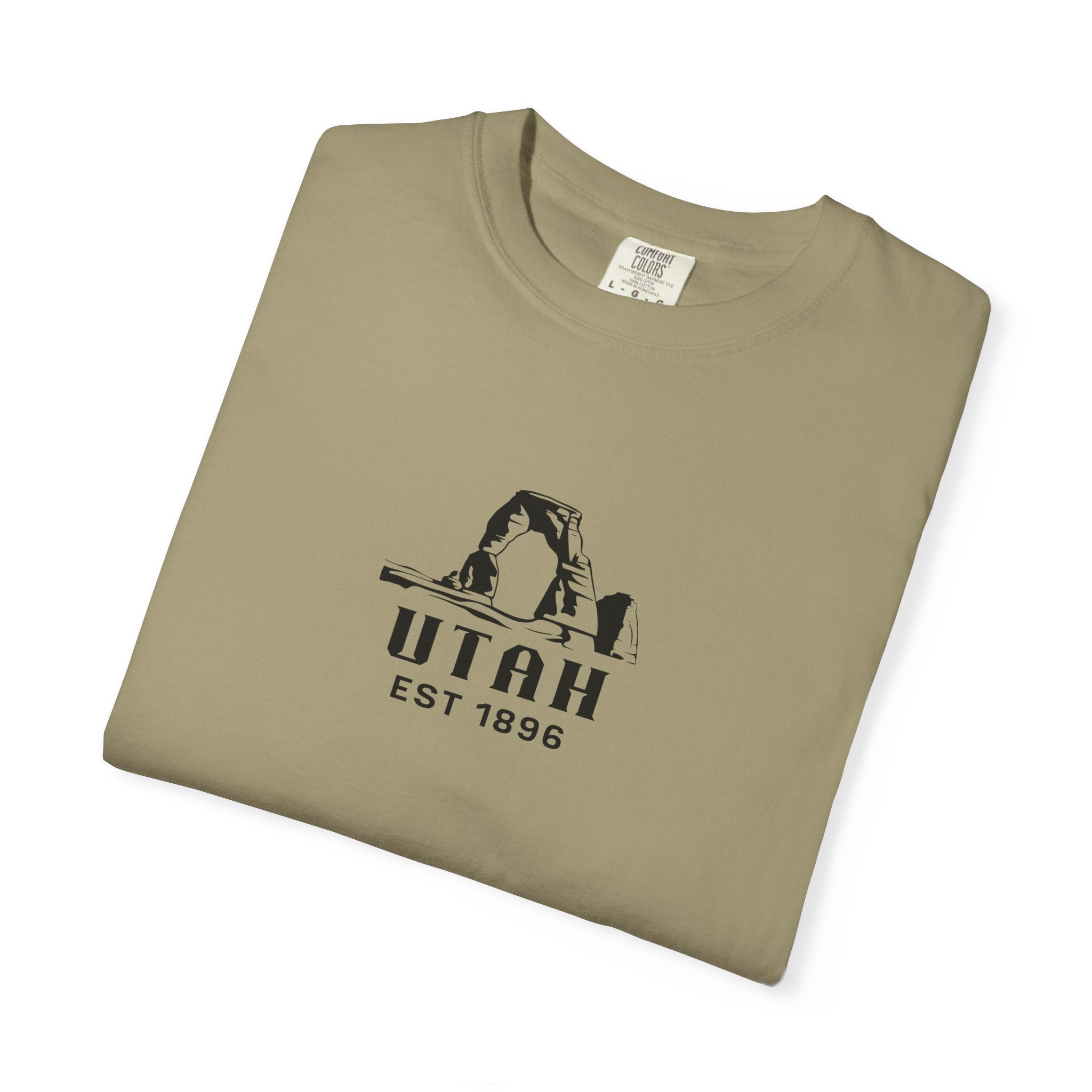 Khaki - T-Shirt - 100% Cotton - Unisex
