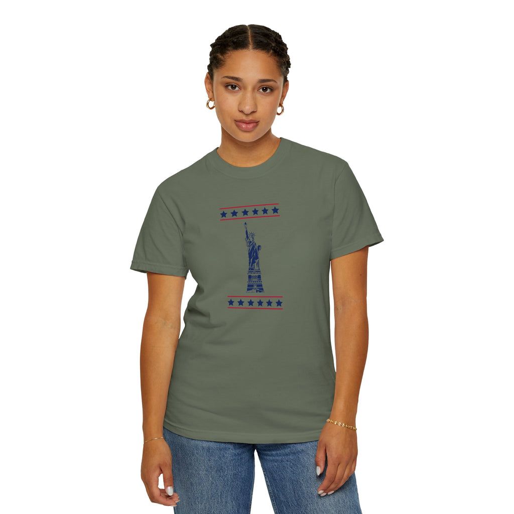 Patriotic Statue of Liberty T-shirt | Unisex | 100% Cotton | American Pride Spirit