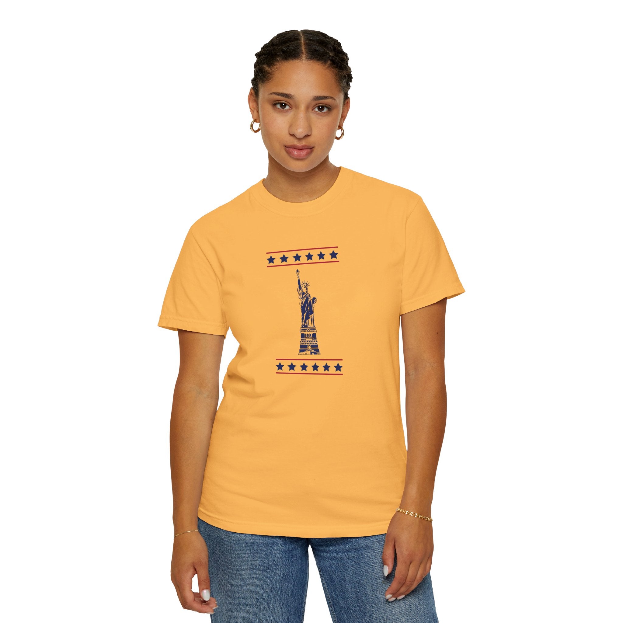Patriotic Statue of Liberty T-shirt | Unisex | 100% Cotton | American Pride Spirit