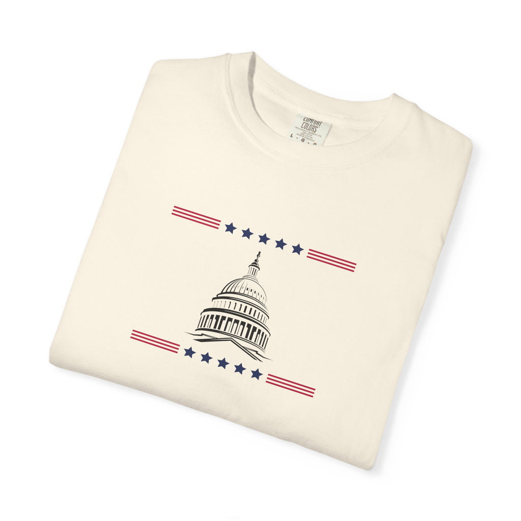 Washington Capitol Dome T-Shirt | Unisex | 100% Cotton | American Pride Spirit