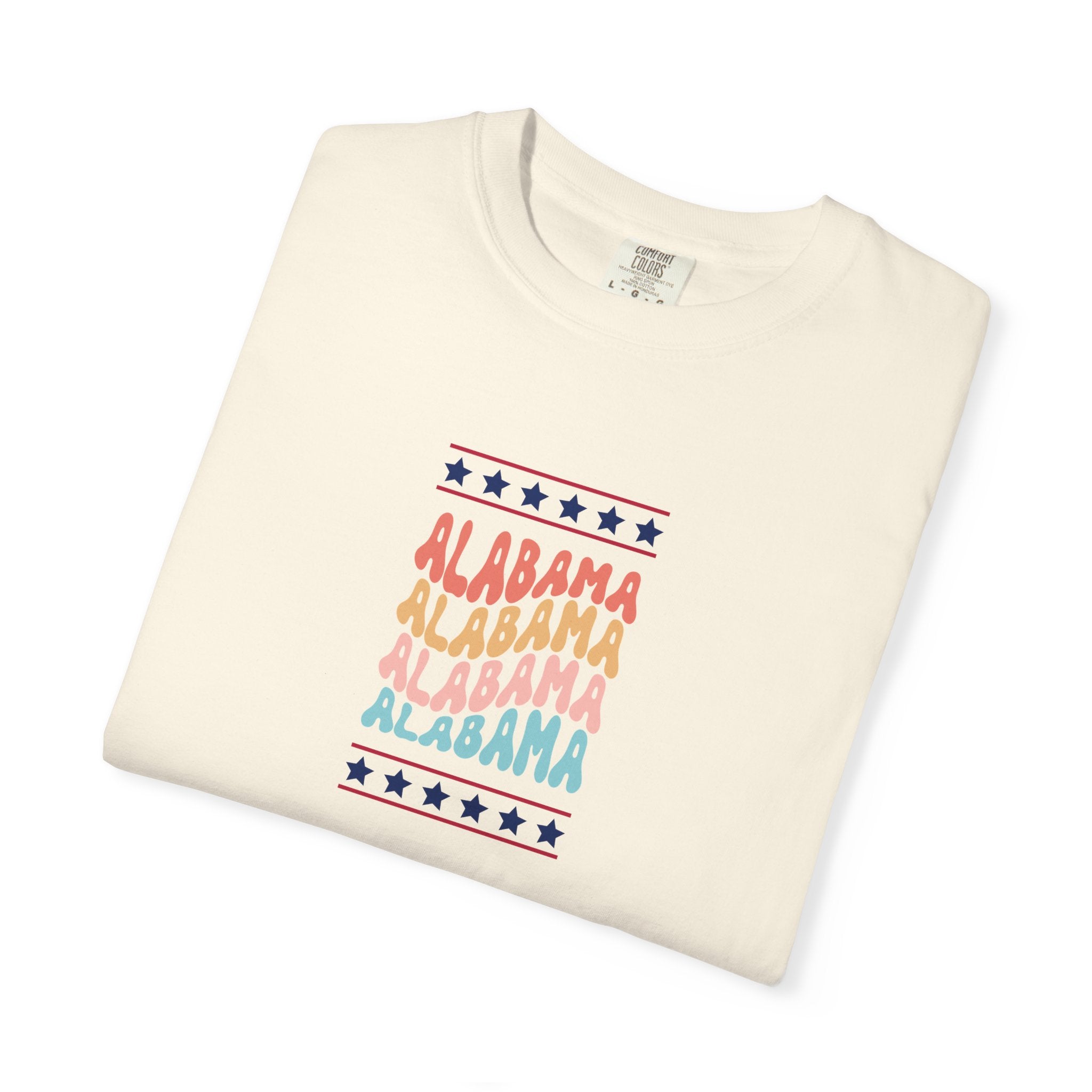 Alabama Designer T-shirt | Unisex | 100% Cotton | American Pride Spirit