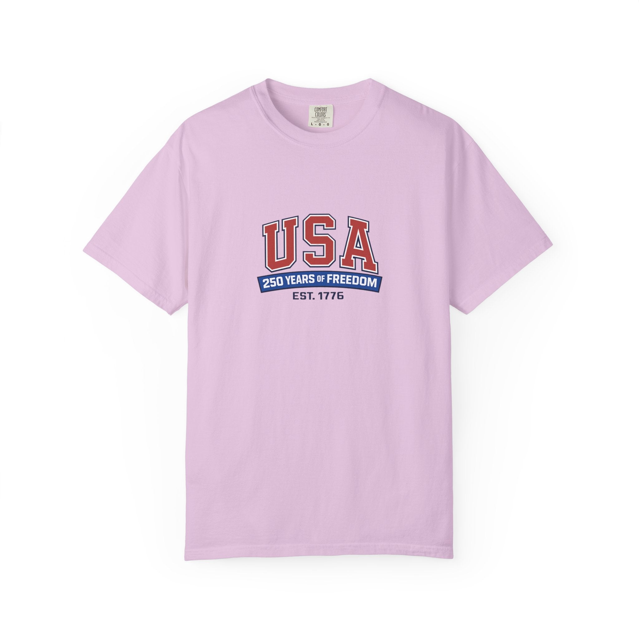 USA 250 Years of Freedom T-Shirt | Unisex | 100% Cotton | American Pride Spirit