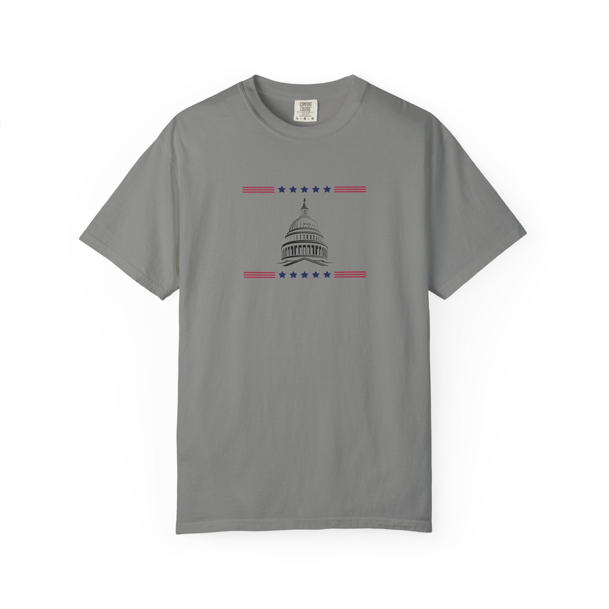 Washington Capitol Dome T-Shirt | Unisex | 100% Cotton | American Pride Spirit
