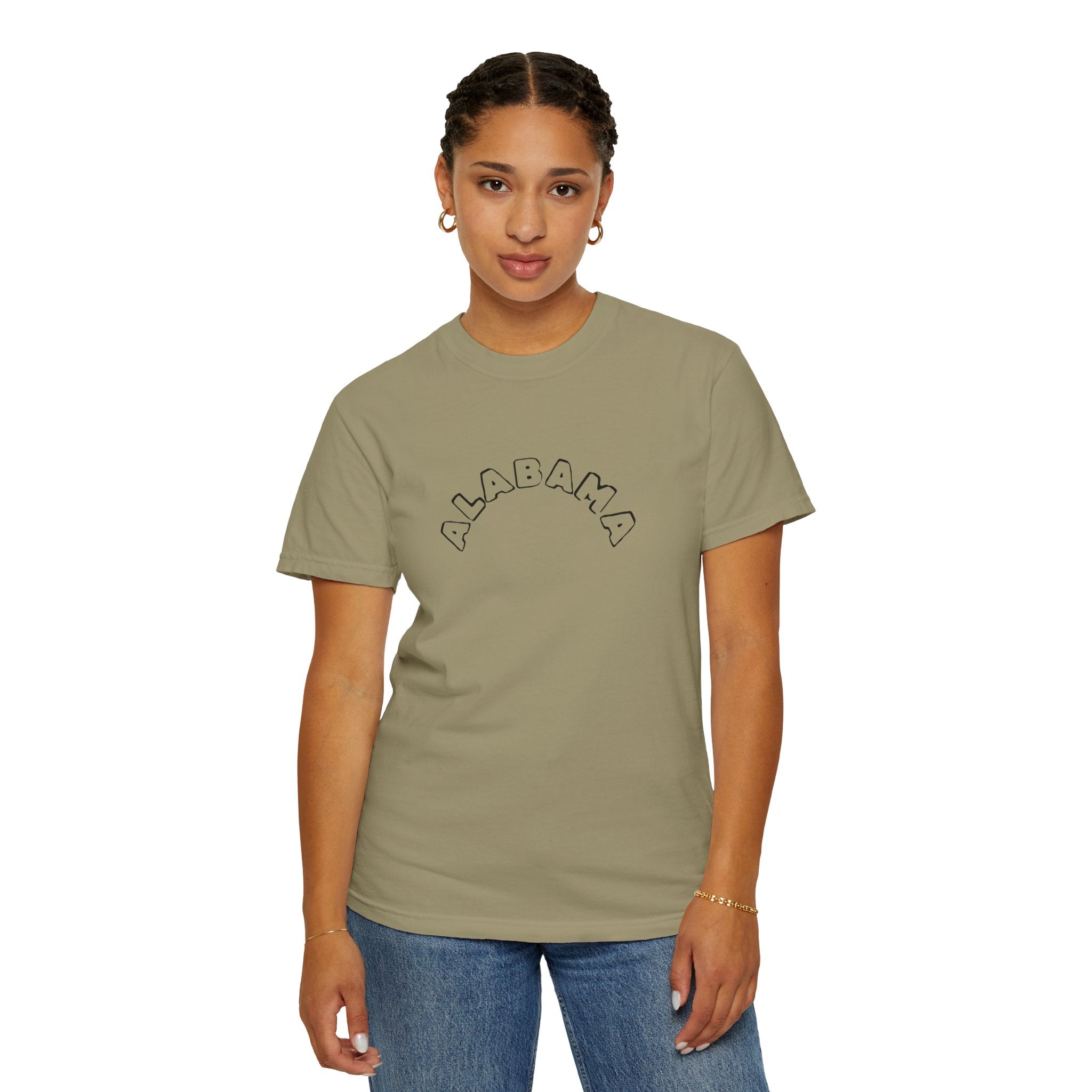 Khaki - T-Shirt - 100% Cotton - Unisex
