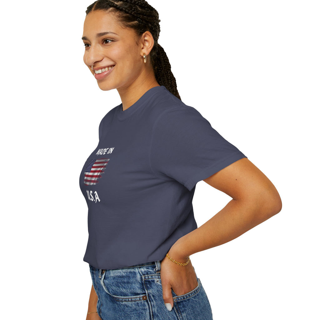Patriotic USA Flag T-Shirt | Unisex | 100% Cotton | American Pride Spirit