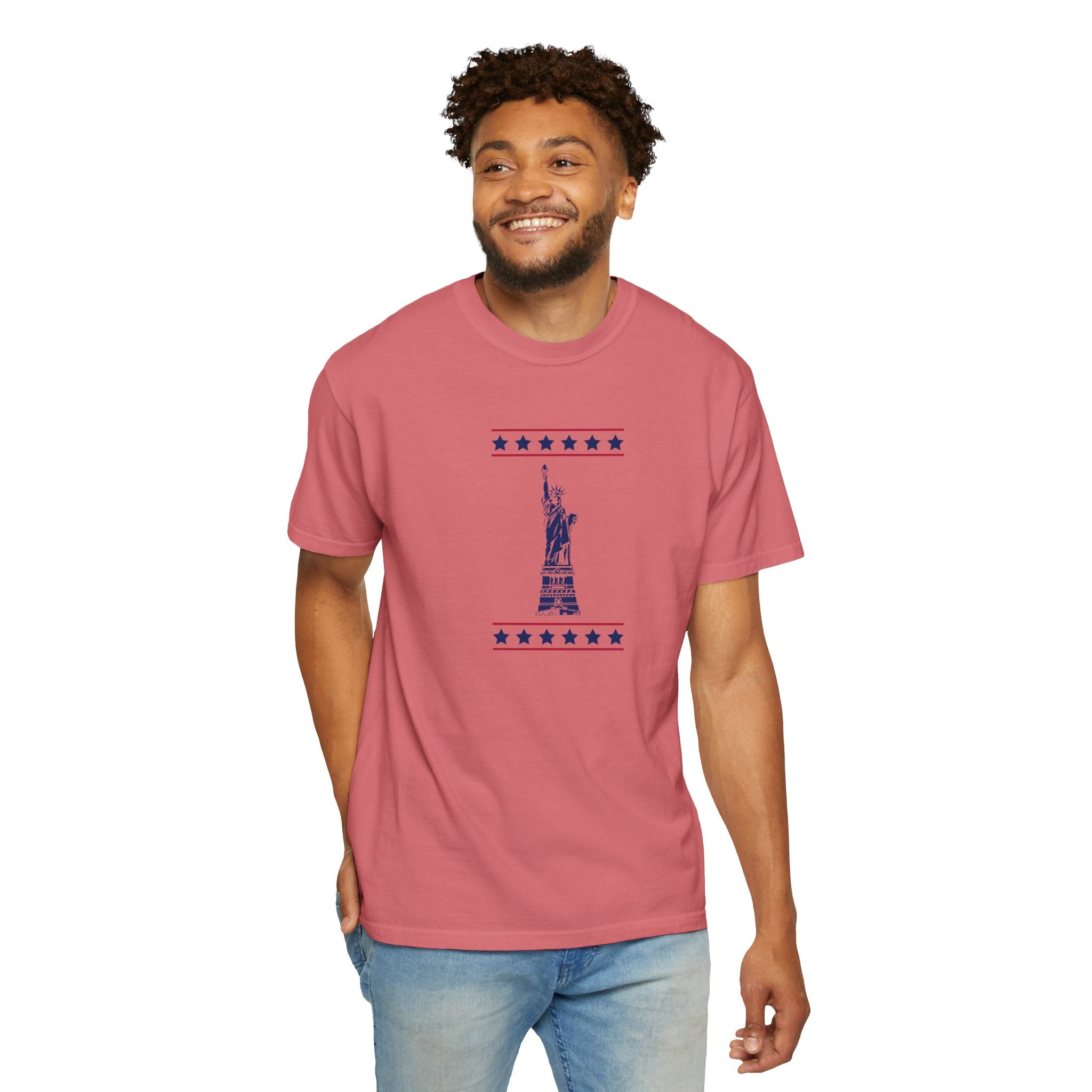 Patriotic Statue of Liberty T-shirt | Unisex | 100% Cotton | American Pride Spirit