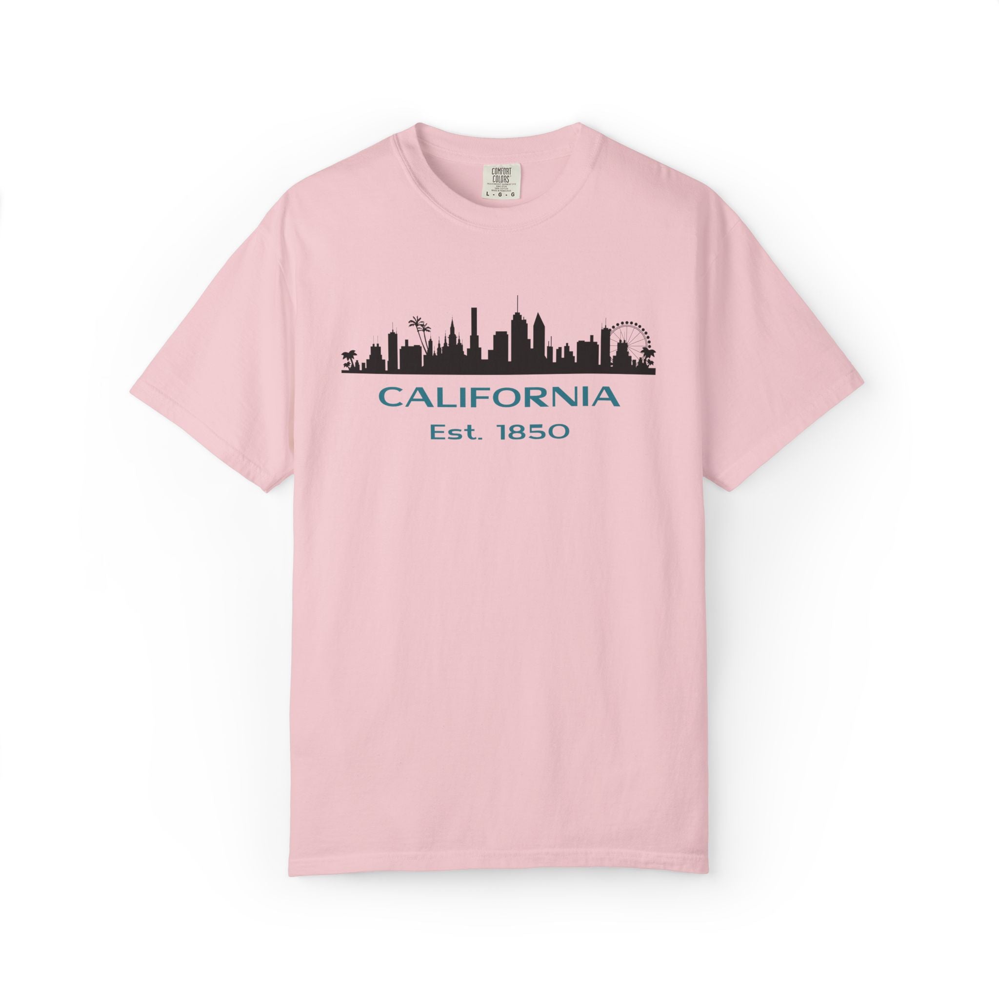 California Skyline T-shirt | Unisex | 100% Cotton | American Pride Spirit
