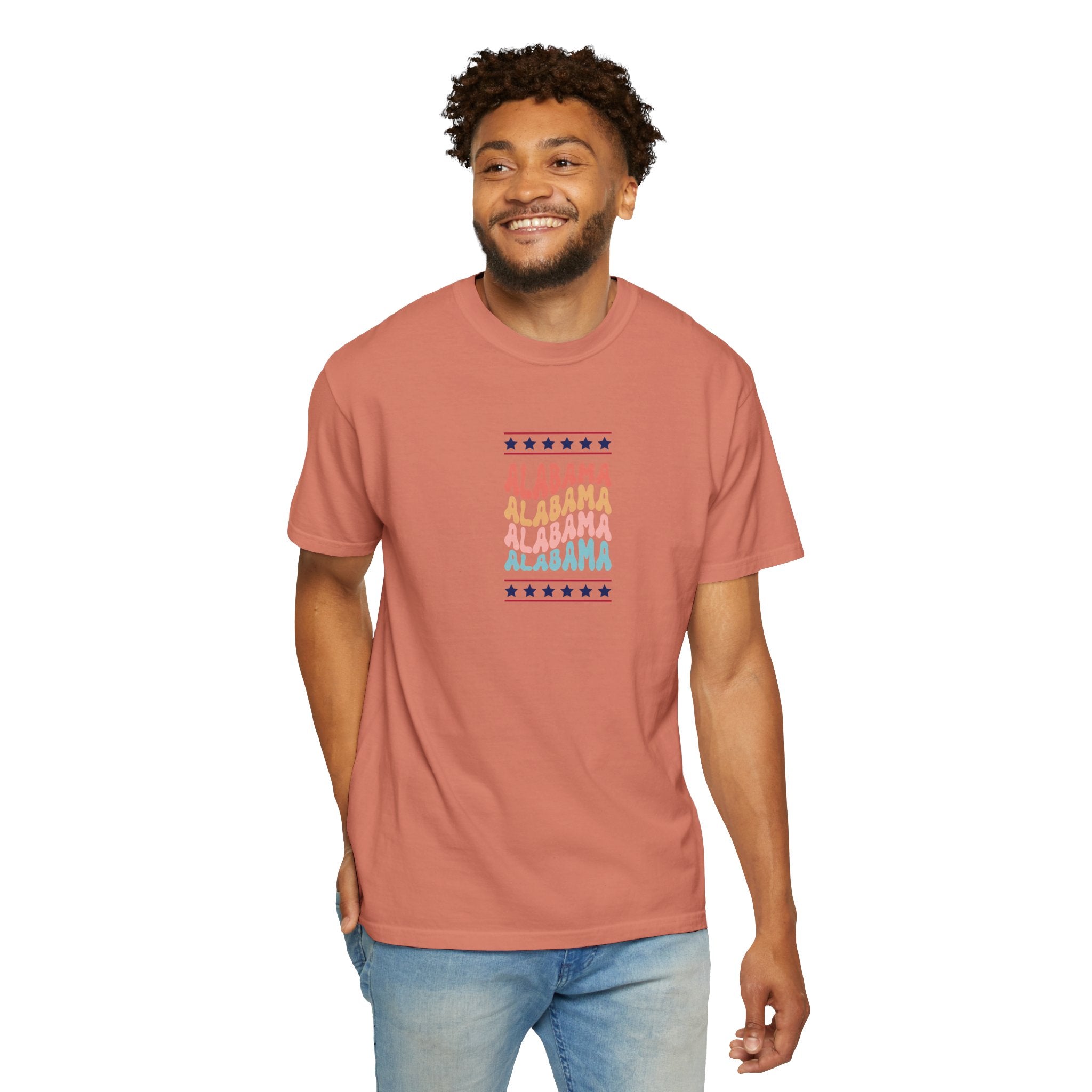 Alabama Designer T-shirt | Unisex | 100% Cotton | American Pride Spirit
