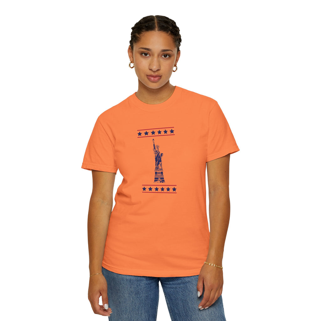 Patriotic Statue of Liberty T-shirt | Unisex | 100% Cotton | American Pride Spirit