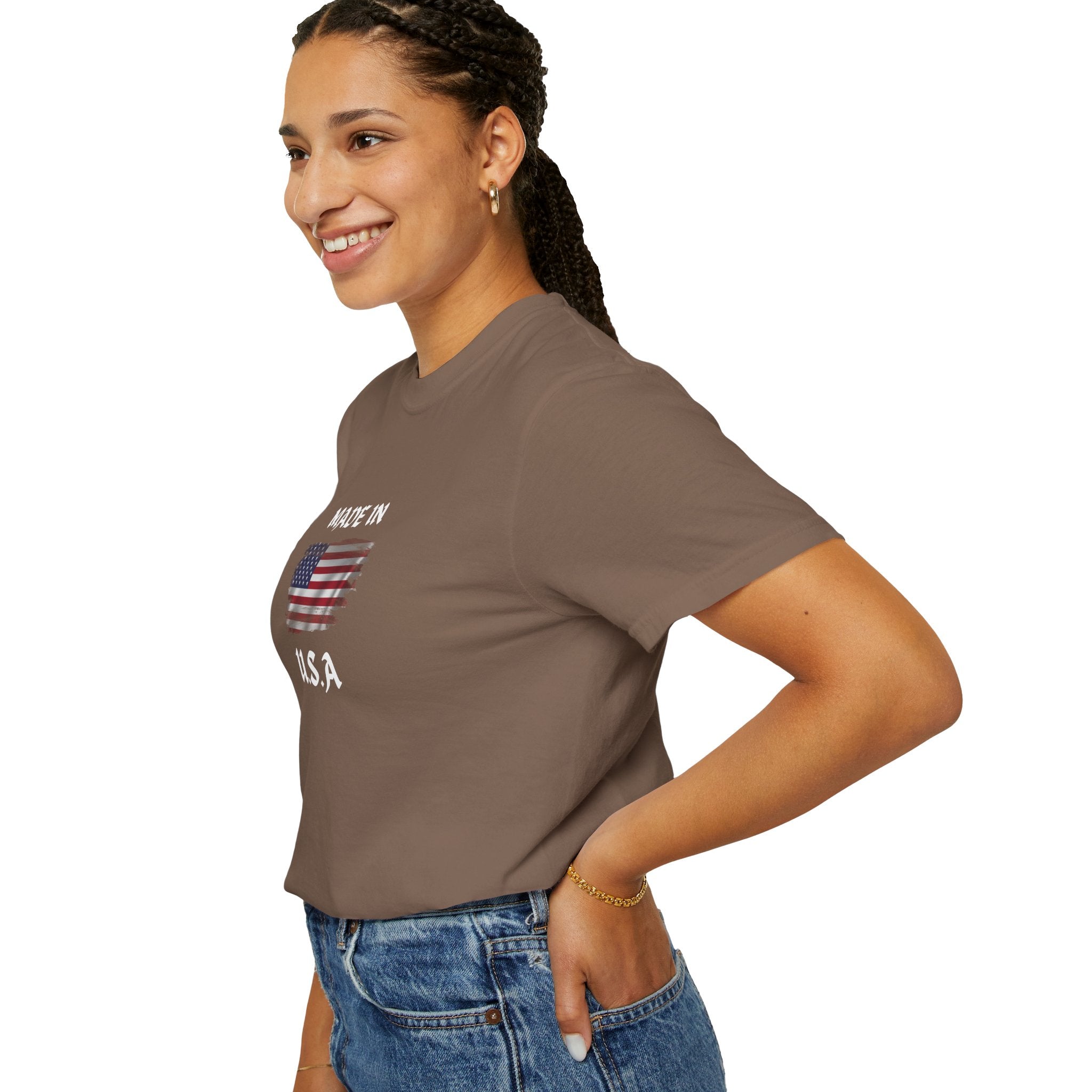 Patriotic USA Flag T-Shirt | Unisex | 100% Cotton | American Pride Spirit