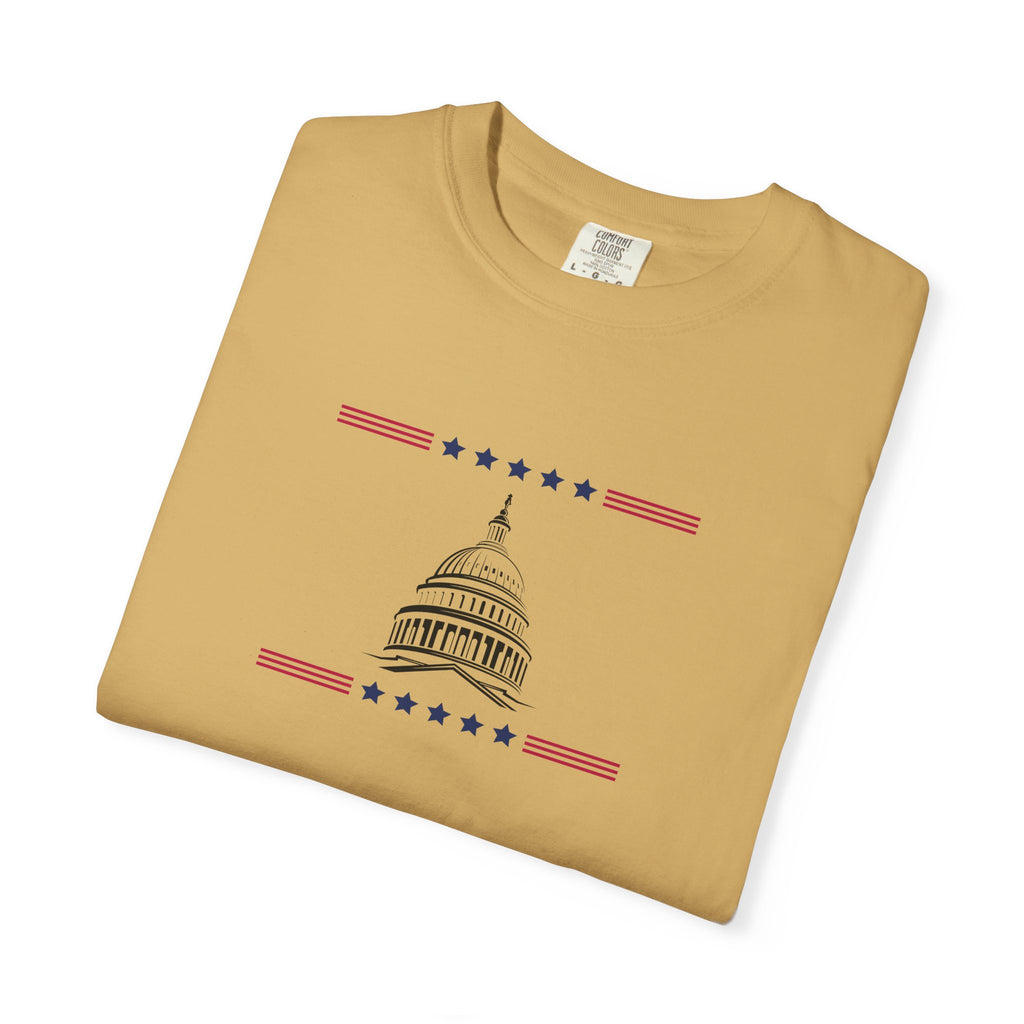 Washington Capitol Dome T-Shirt | Unisex | 100% Cotton | American Pride Spirit