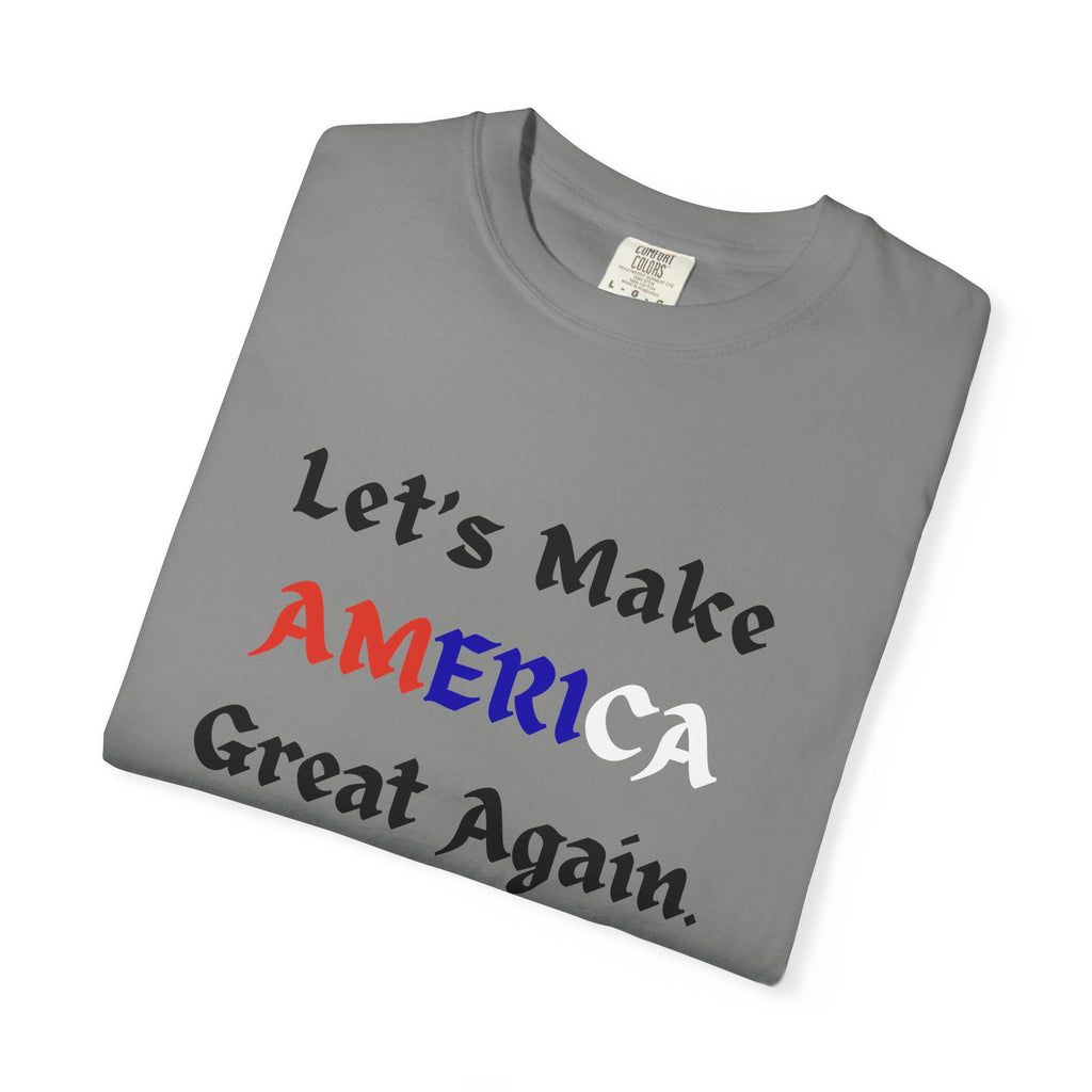 Patriotic American Flag Color T-Shirt | Unisex | 100% Cotton | American Pride Spirit