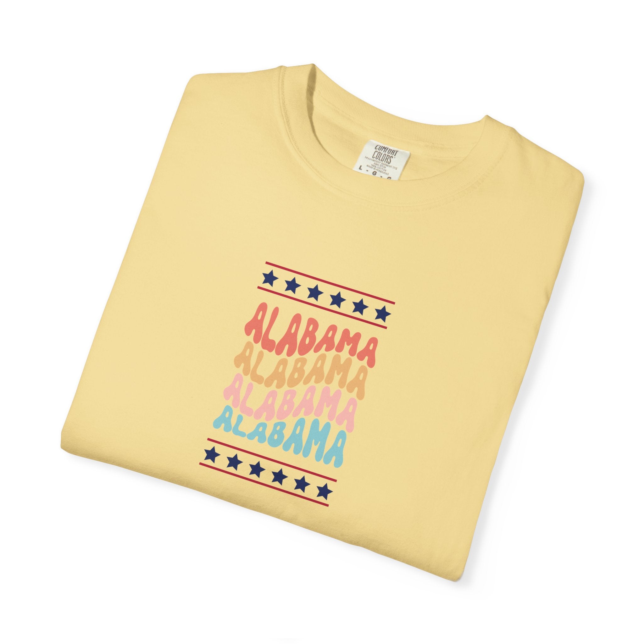 Alabama Designer T-shirt | Unisex | 100% Cotton | American Pride Spirit
