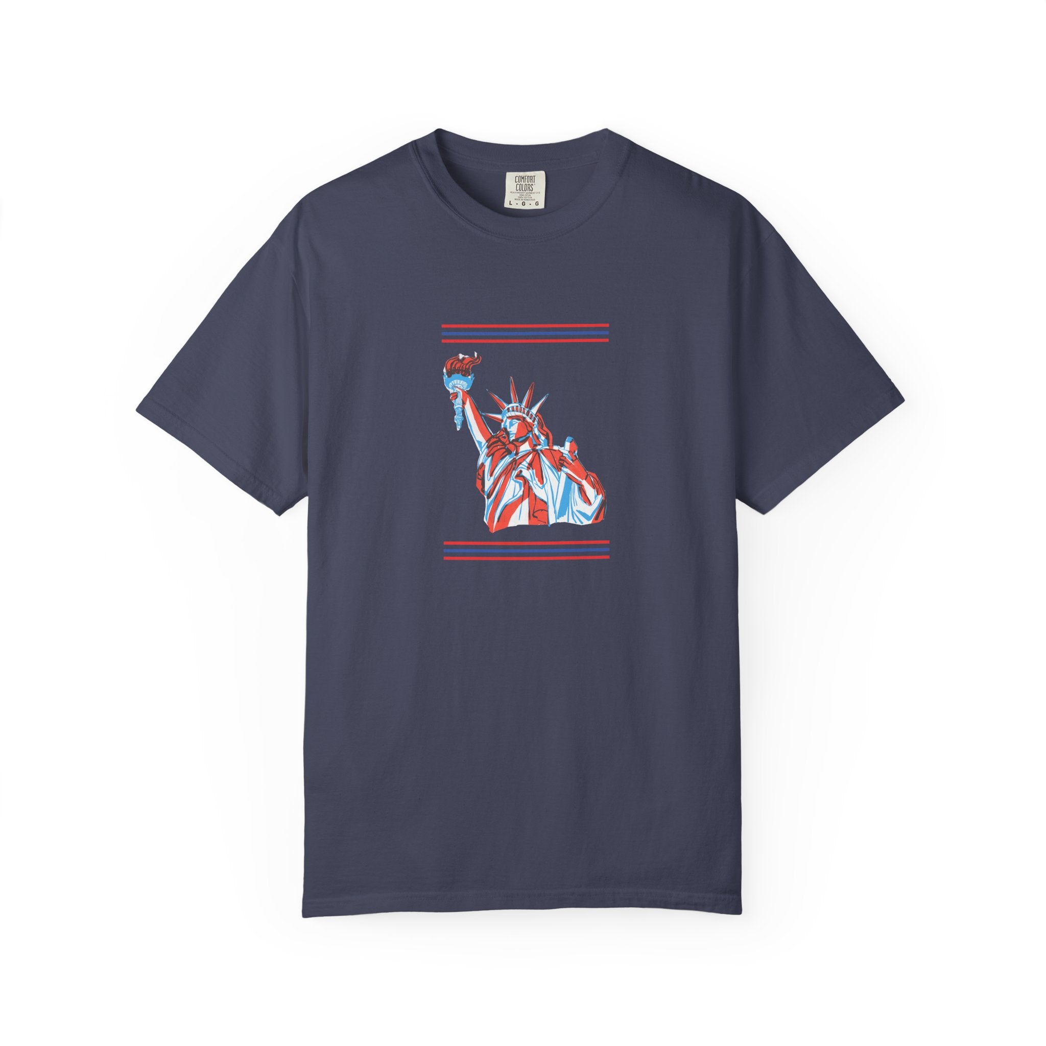 Patriotic Stars & Liberty Tee | Unisex | 100% Cotton | American Pride Spirit