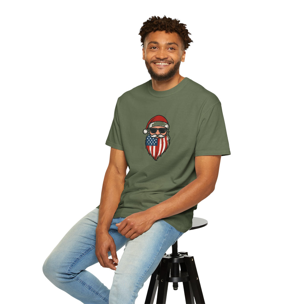 American Santa T-Shirt | Unisex | 100% Cotton | American Pride Spirit