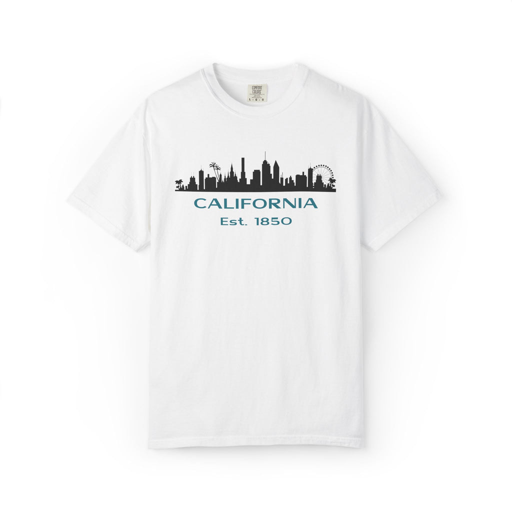 California Skyline T-shirt | Unisex | 100% Cotton | American Pride Spirit
