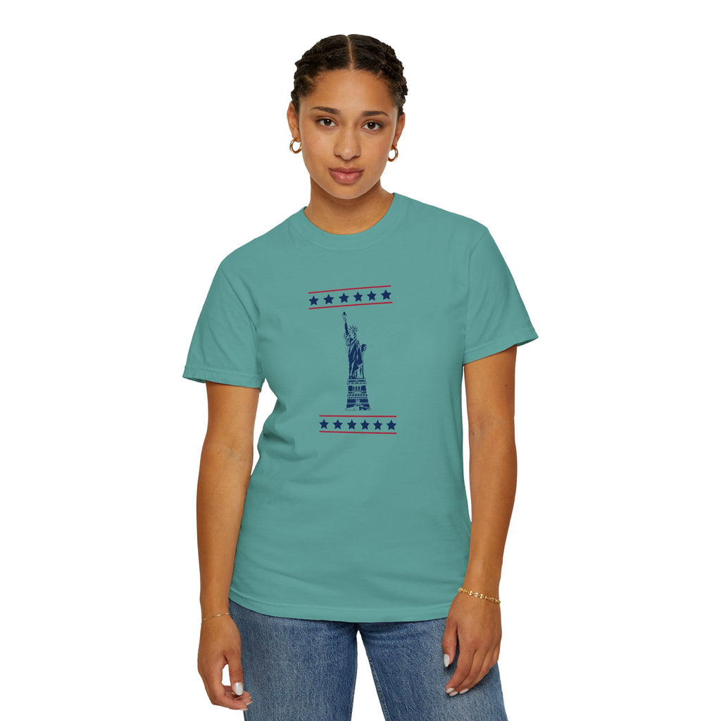 Patriotic Statue of Liberty T-shirt | Unisex | 100% Cotton | American Pride Spirit