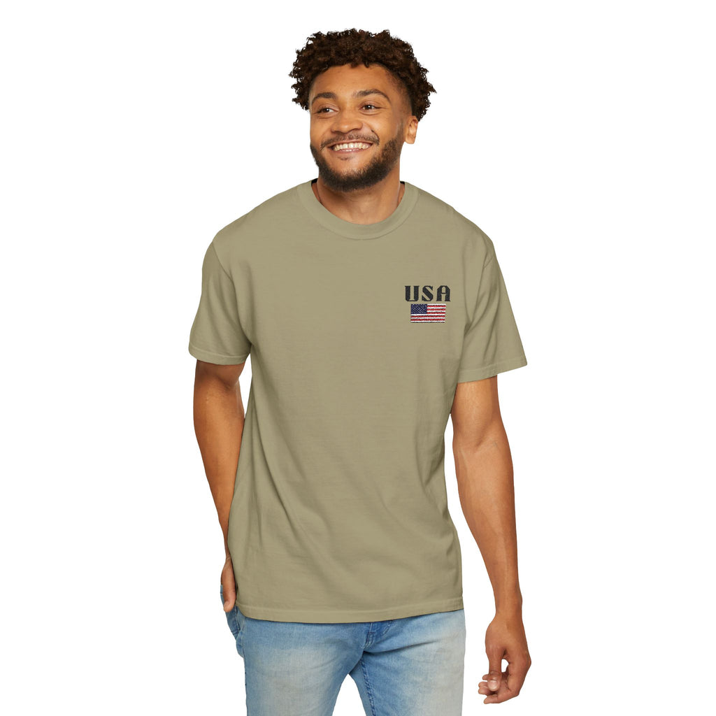 Khaki - T-Shirt - 100% Cotton - Unisex