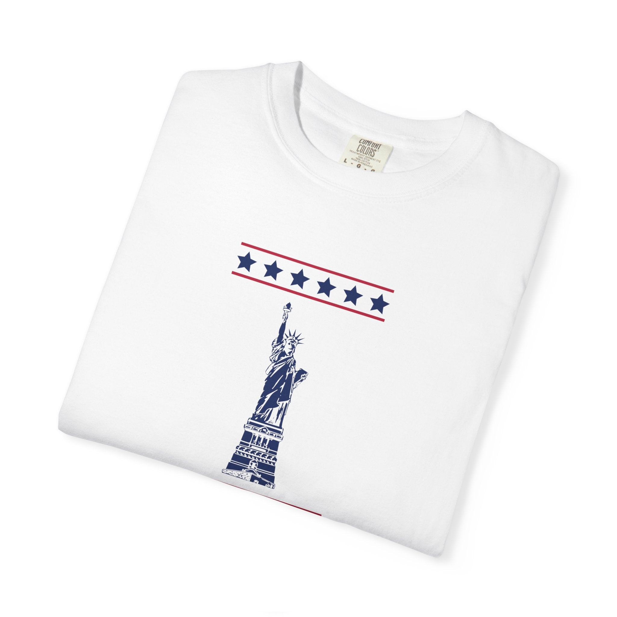 Patriotic Statue of Liberty T-shirt | Unisex | 100% Cotton | American Pride Spirit