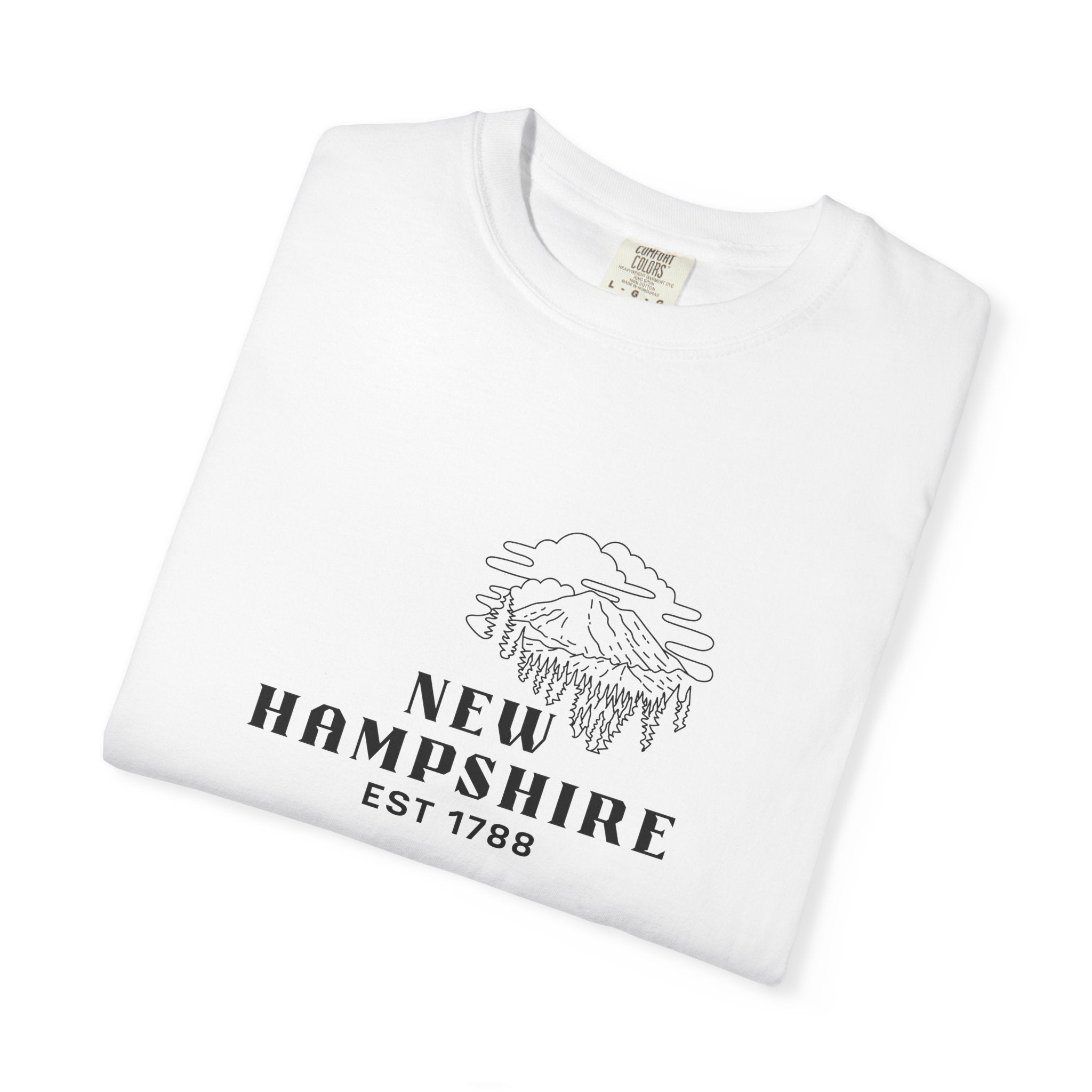New Hampshire Vintage Tee | Unisex | 100% Cotton | American Pride Spirit