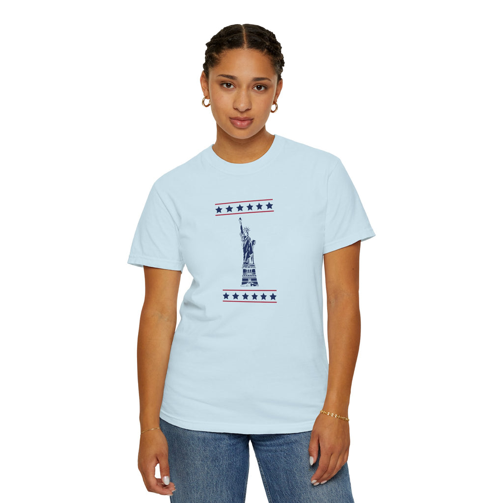 Patriotic Statue of Liberty T-shirt | Unisex | 100% Cotton | American Pride Spirit
