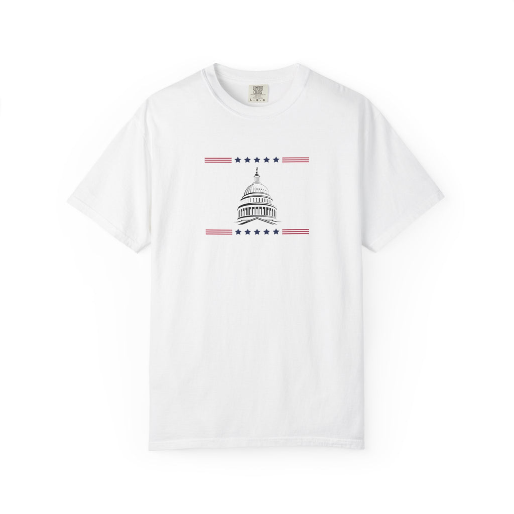 Washington Capitol Dome T-Shirt | Unisex | 100% Cotton | American Pride Spirit