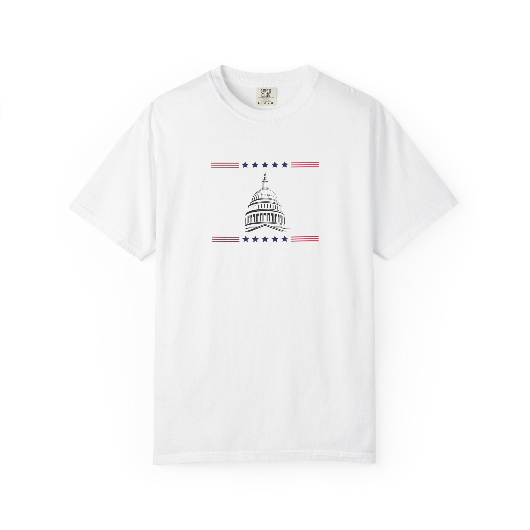 Washington Capitol Dome T-Shirt | Unisex | 100% Cotton | American Pride Spirit