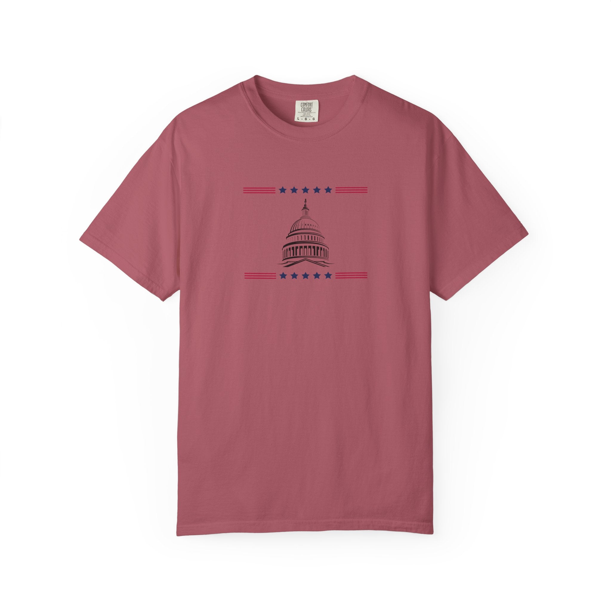 Washington Capitol Dome T-Shirt | Unisex | 100% Cotton | American Pride Spirit