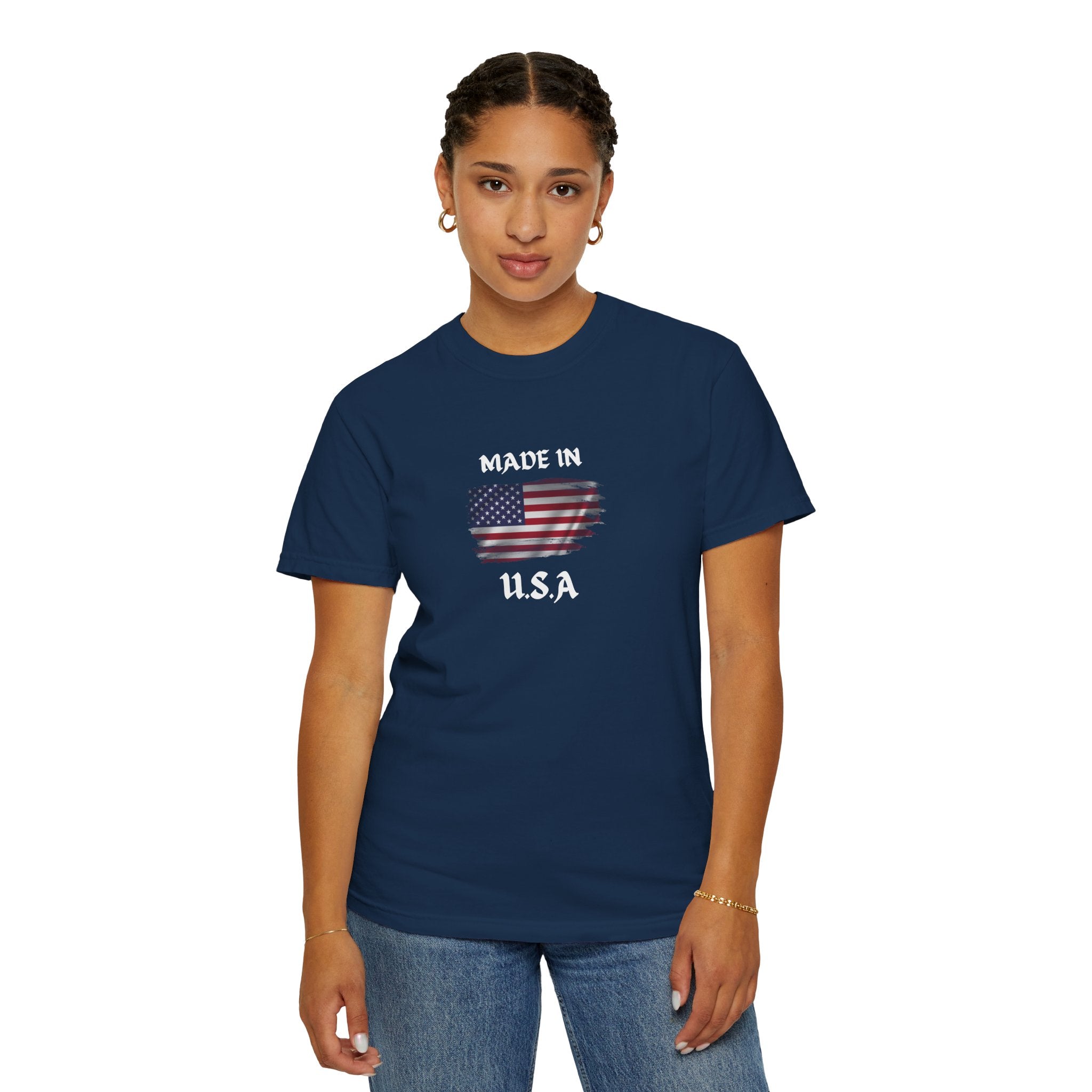 Patriotic USA Flag T-Shirt | Unisex | 100% Cotton | American Pride Spirit