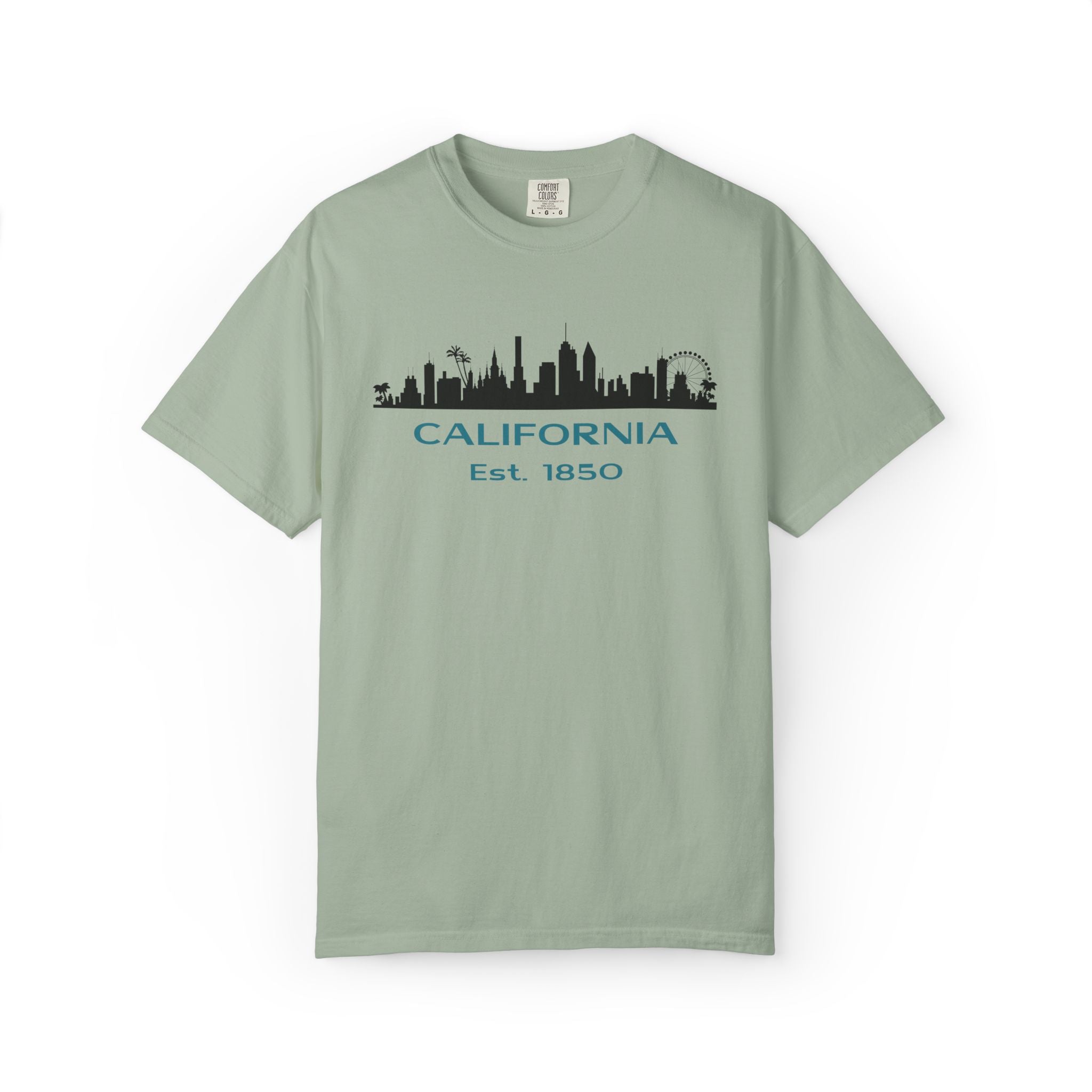 California Skyline T-shirt | Unisex | 100% Cotton | American Pride Spirit