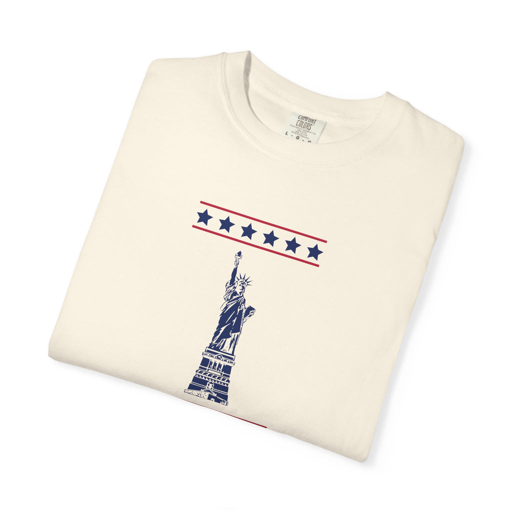 Patriotic Statue of Liberty T-shirt | Unisex | 100% Cotton | American Pride Spirit
