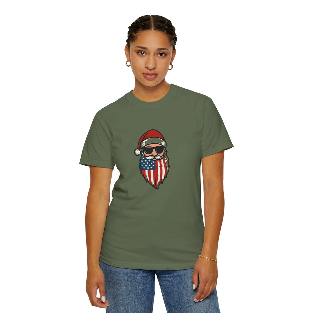 American Santa T-Shirt | Unisex | 100% Cotton | American Pride Spirit