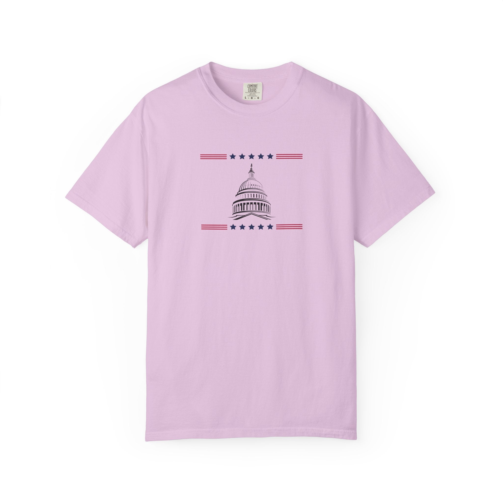 Washington Capitol Dome T-Shirt | Unisex | 100% Cotton | American Pride Spirit