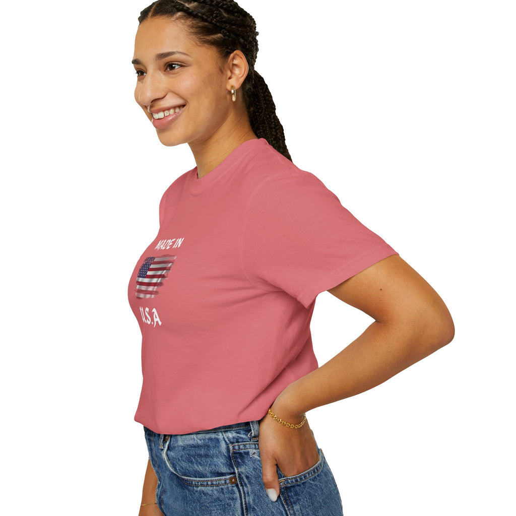 Patriotic USA Flag T-Shirt | Unisex | 100% Cotton | American Pride Spirit