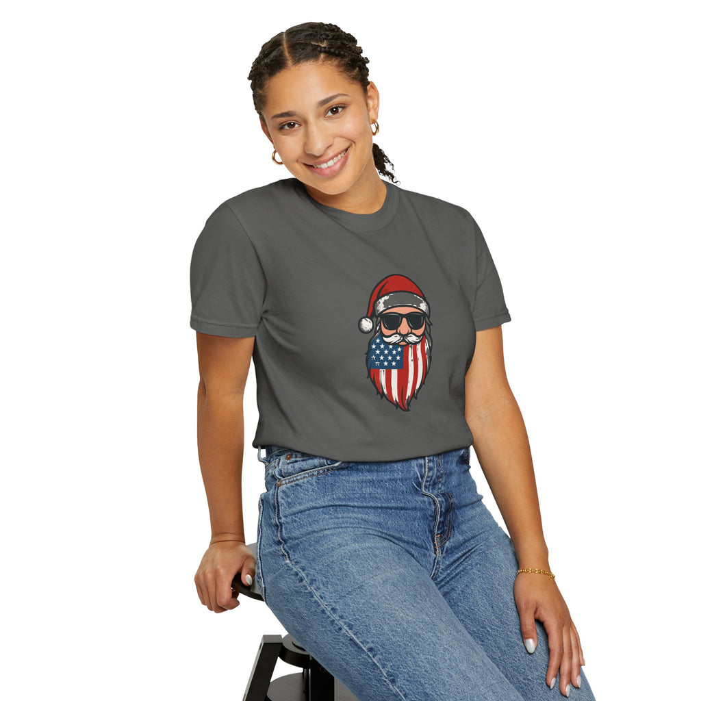 American Santa T-Shirt | Unisex | 100% Cotton | American Pride Spirit