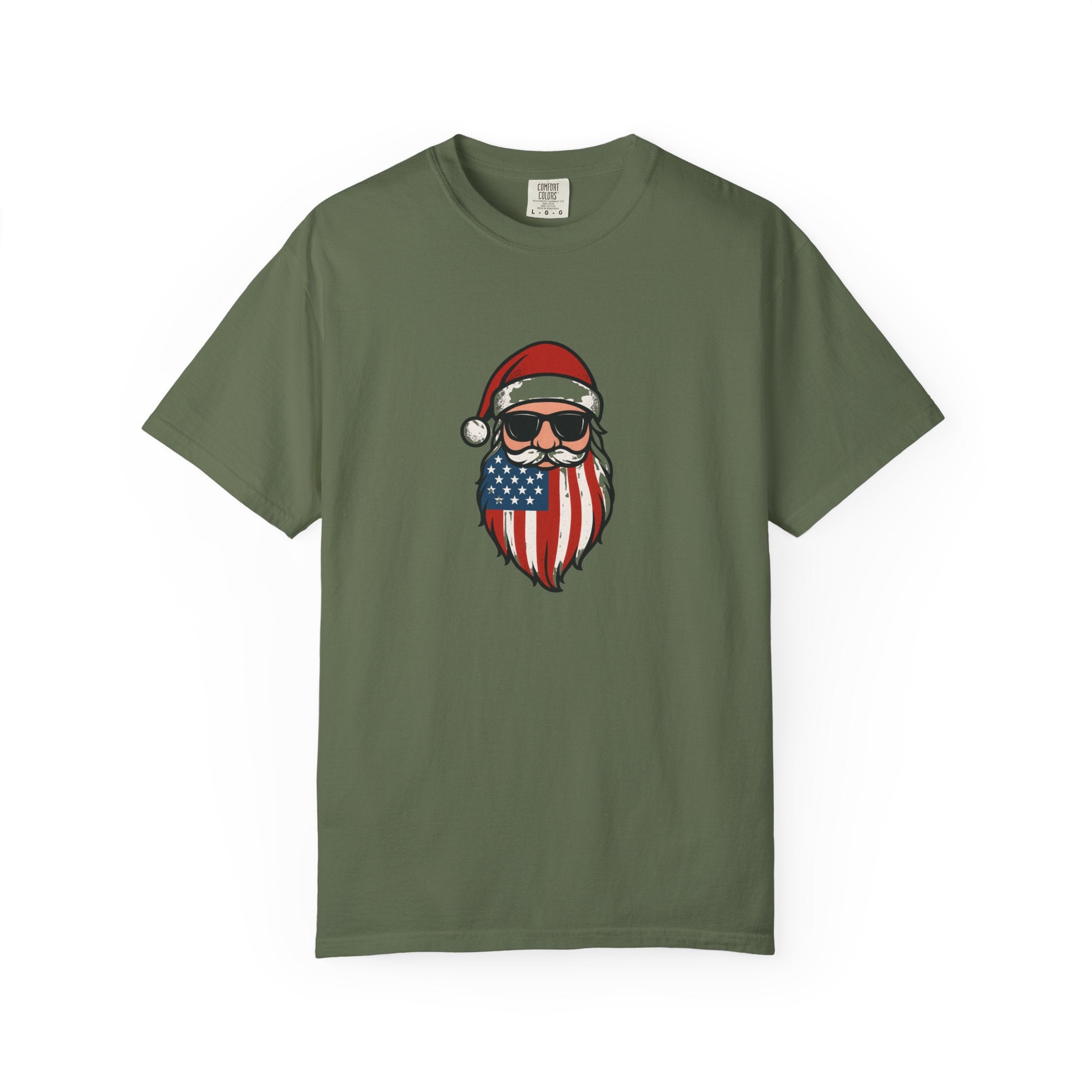American Santa T-Shirt | Unisex | 100% Cotton | American Pride Spirit