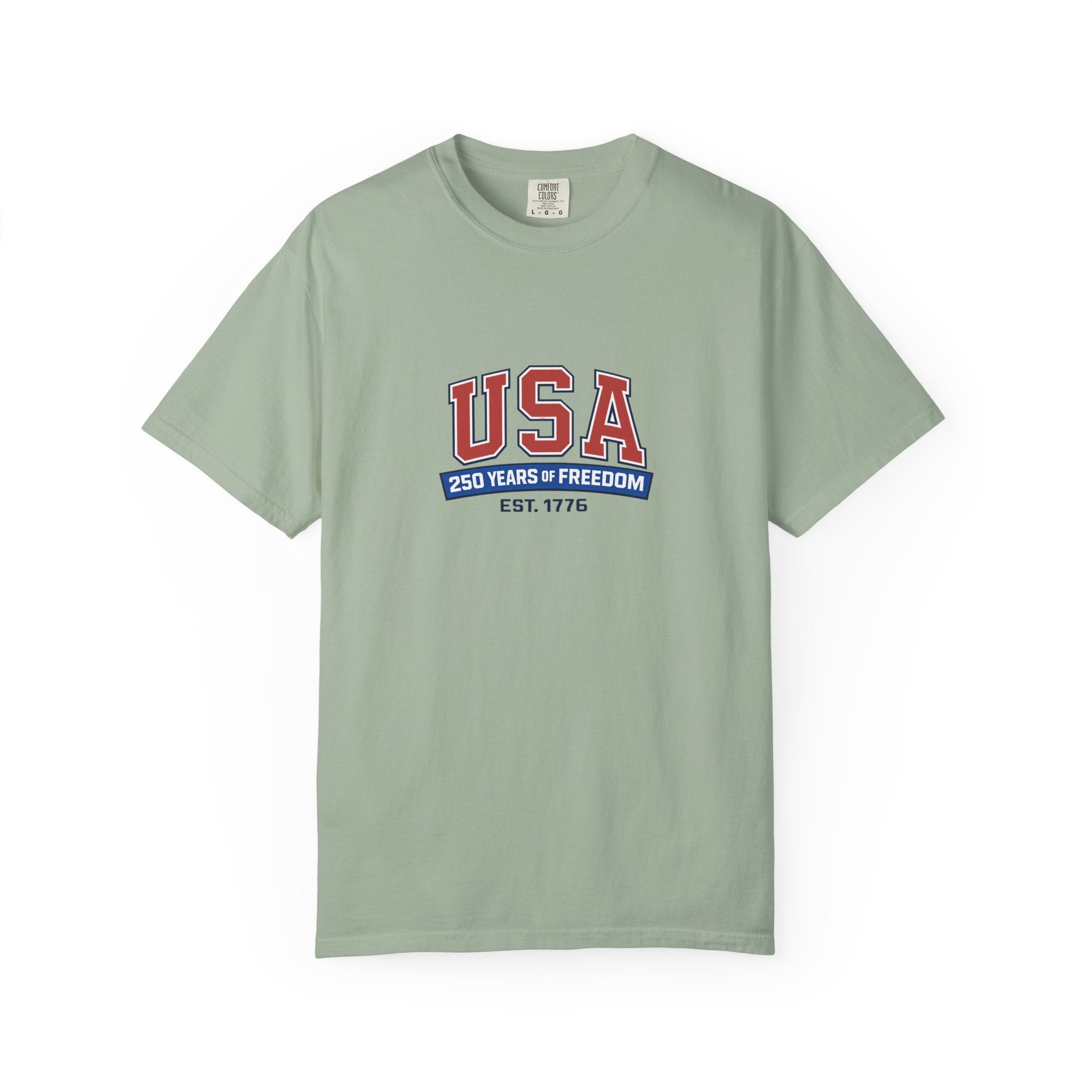 USA 250 Years of Freedom T-Shirt | Unisex | 100% Cotton | American Pride Spirit