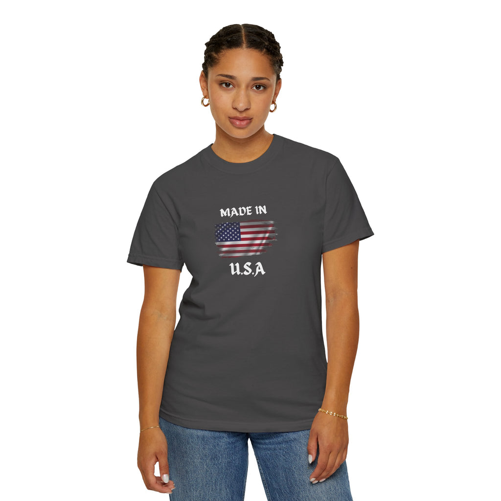Patriotic USA Flag T-Shirt | Unisex | 100% Cotton | American Pride Spirit